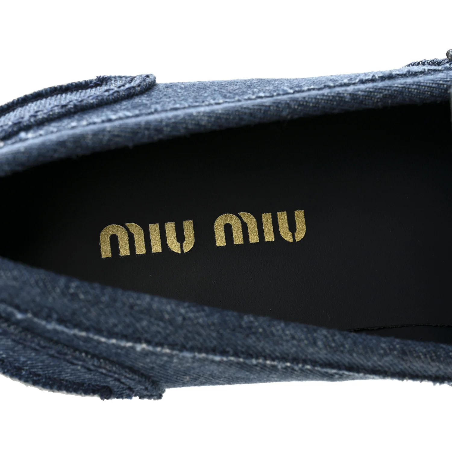 Denim Penny Loafer 40 Denim - Image 8