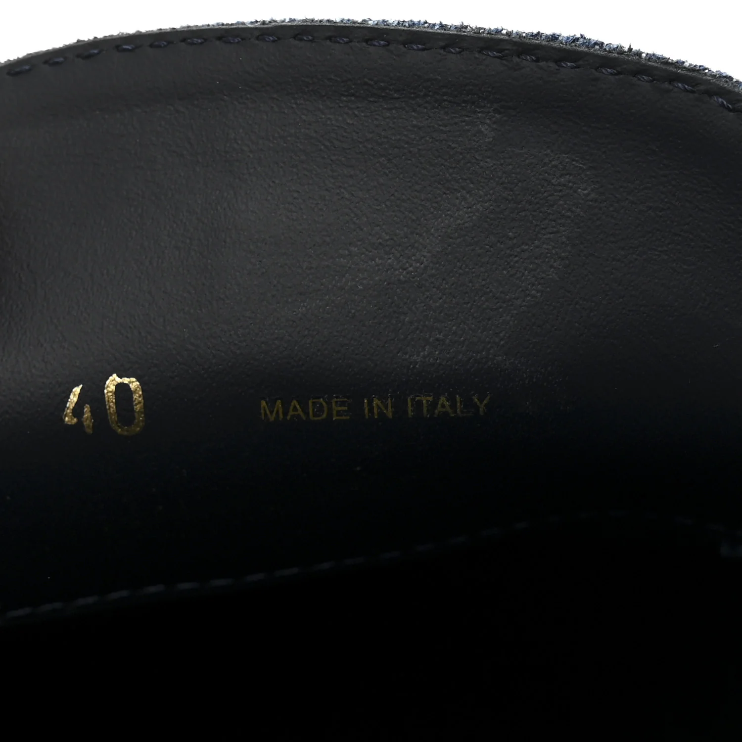 Denim Penny Loafer 40 Denim - Image 9