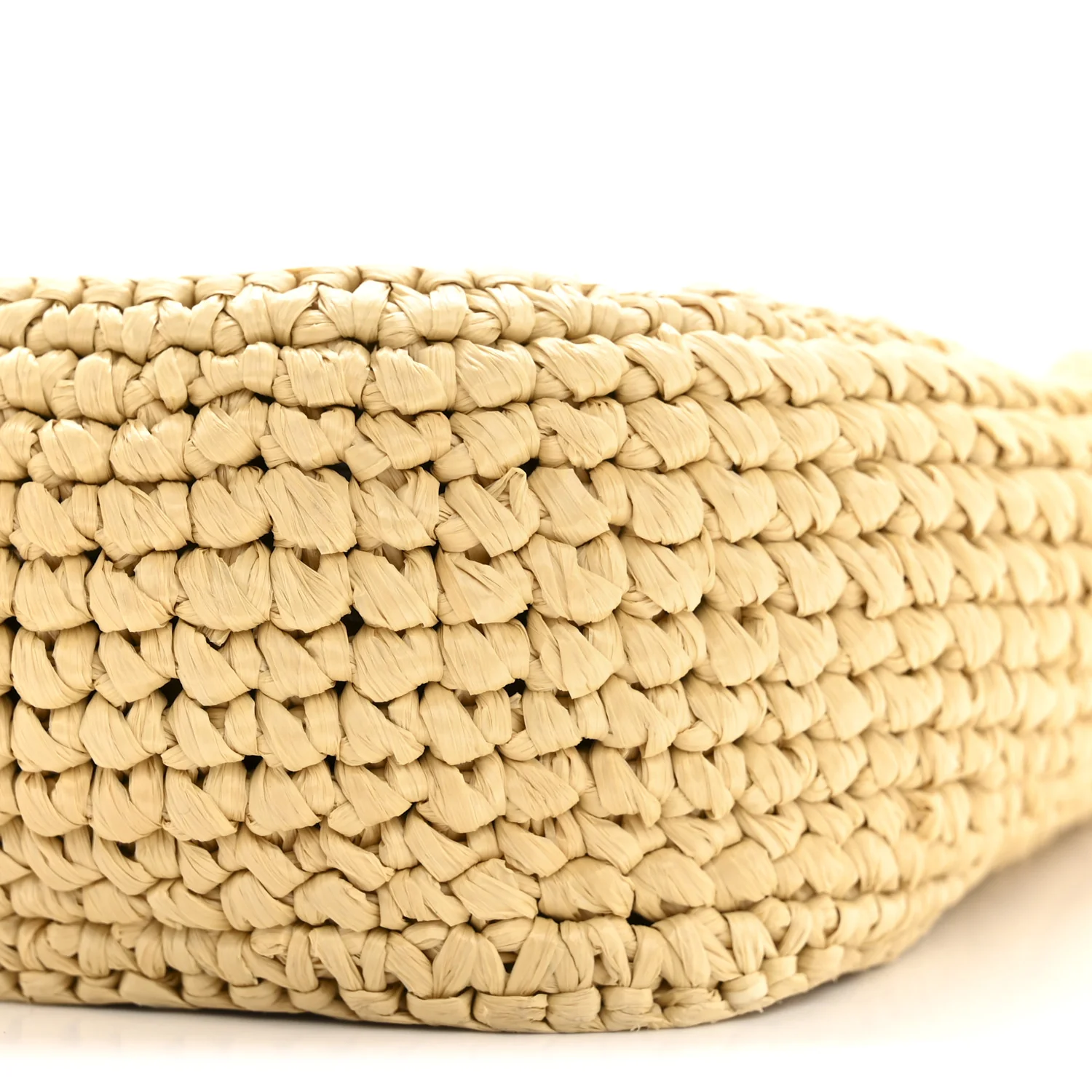 Fabric Crochet Wander Hobo Beige Khaki - Image 11