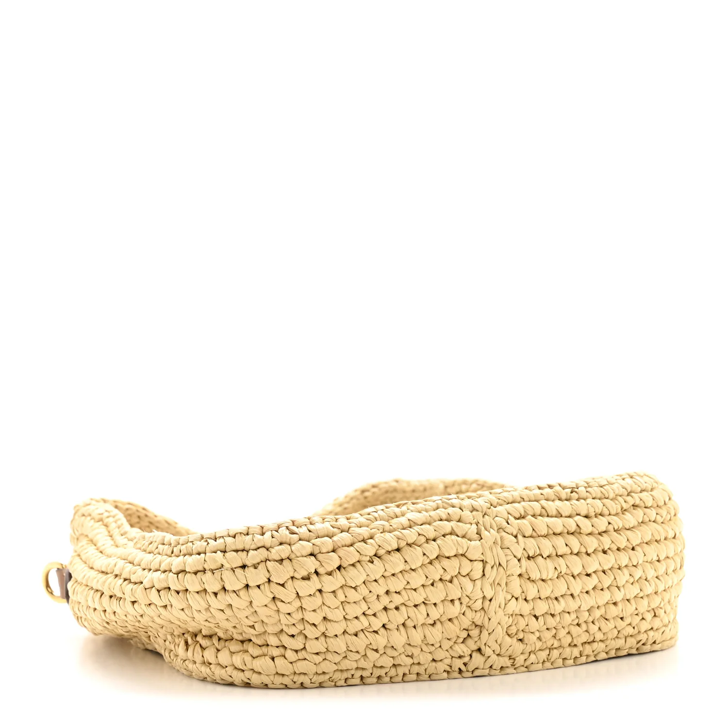 Fabric Crochet Wander Hobo Beige Khaki - Image 5