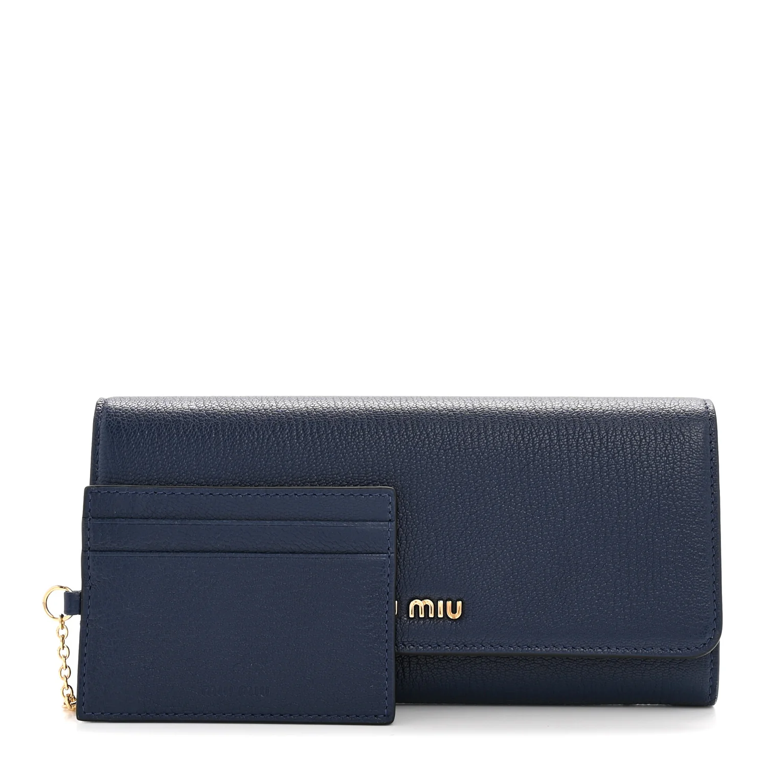 Madras Flap Wallet With Card Case Inchiostro - Image 3