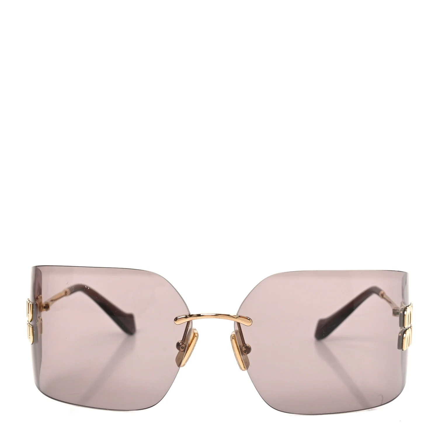 Metal Aube Sunglasses SMU54Y Purple - Image 2
