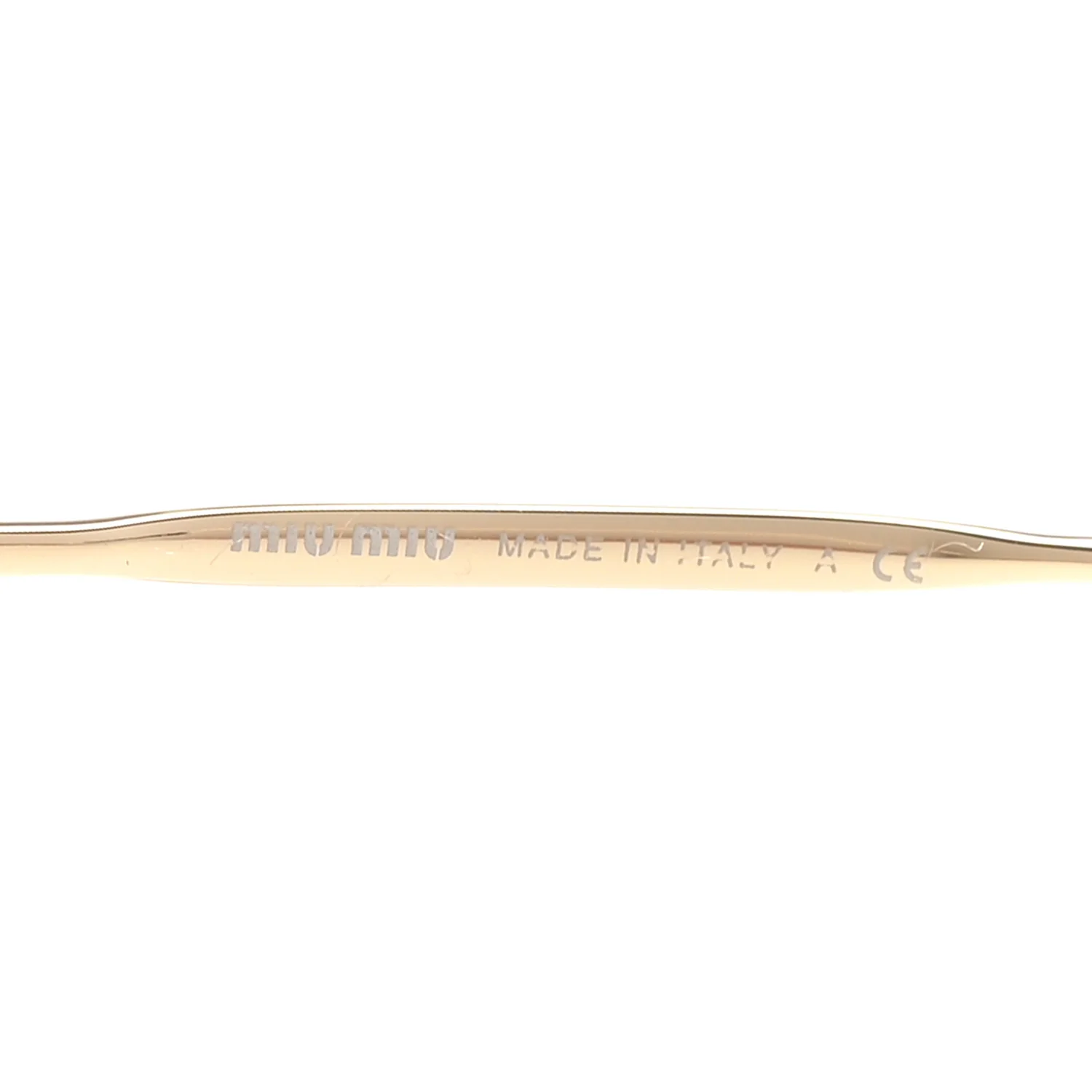 Metal Square Sunglasses SMU 52R Black Gold - Image 18