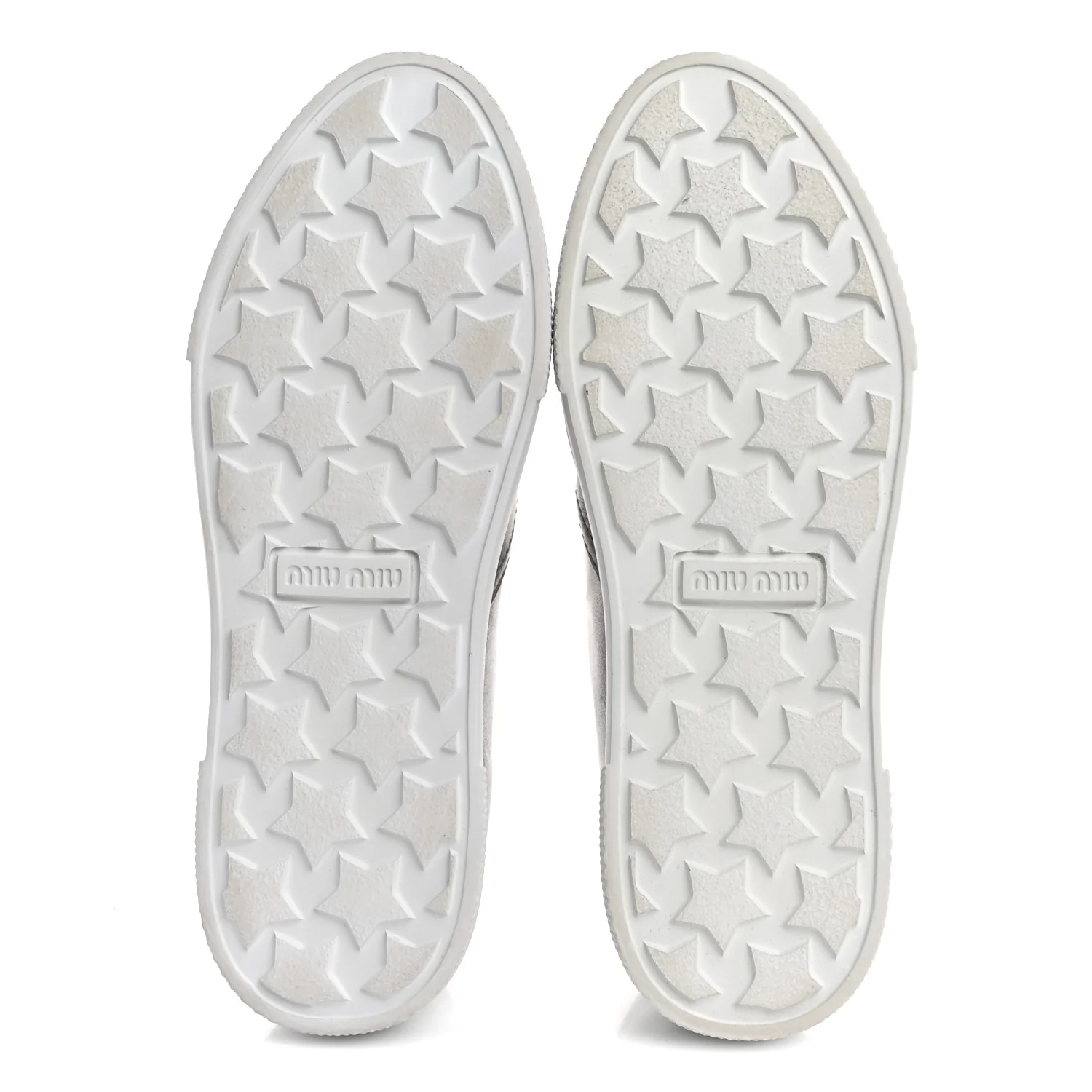 Mordore Crystal Embellished Womens Slip On Trainers 36 Cromo - Image 6