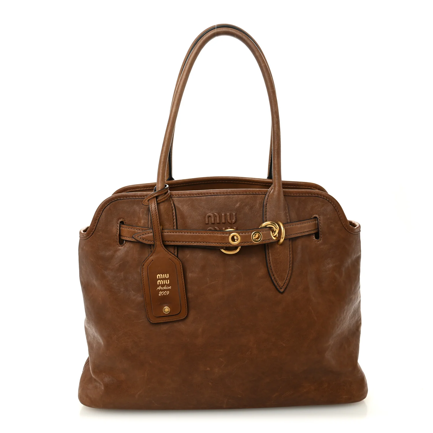 Nappa Aviator Medium Aventure Bag Rovere