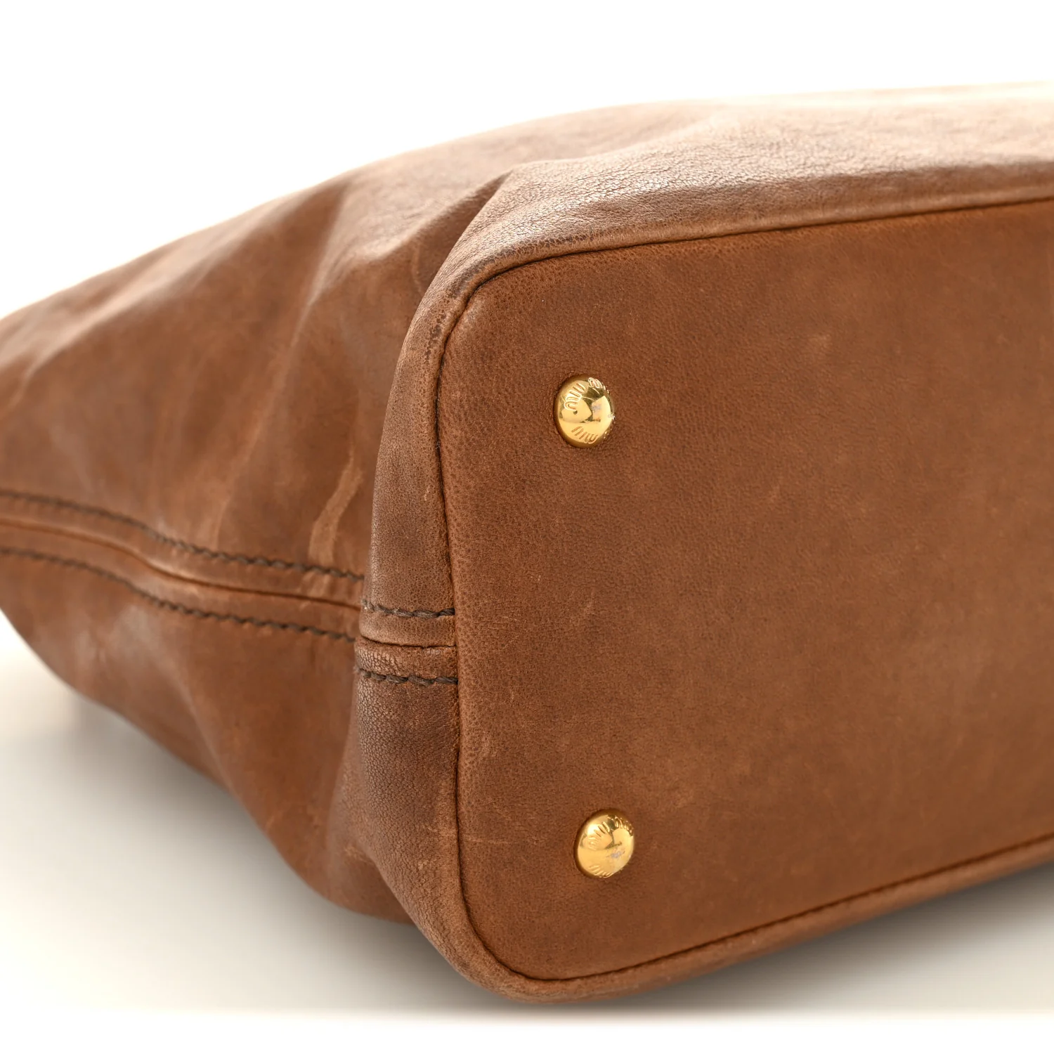 Nappa Aviator Medium Aventure Bag Rovere - Image 8