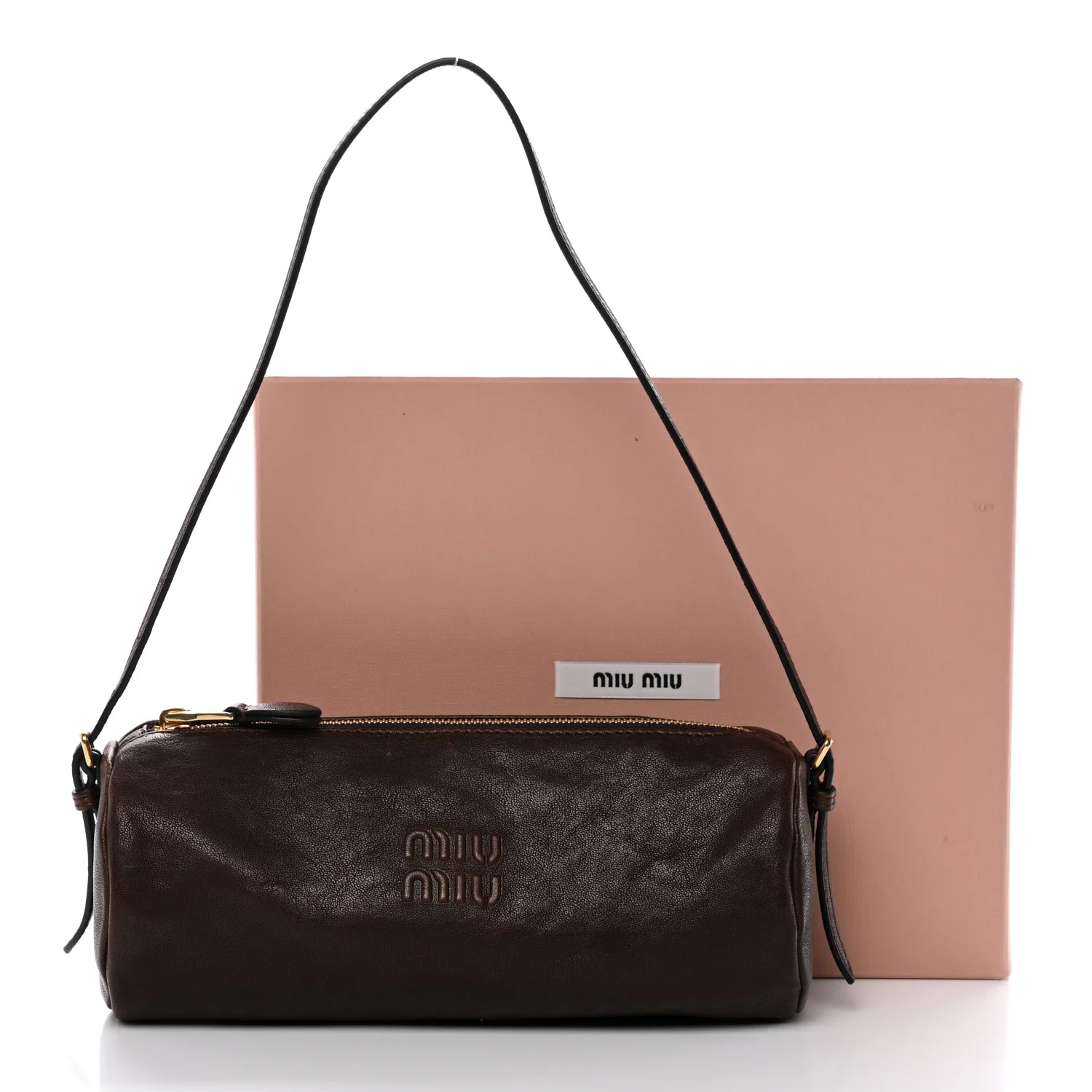 Nappa Aviator Mini Pouch Briarwood - Image 11