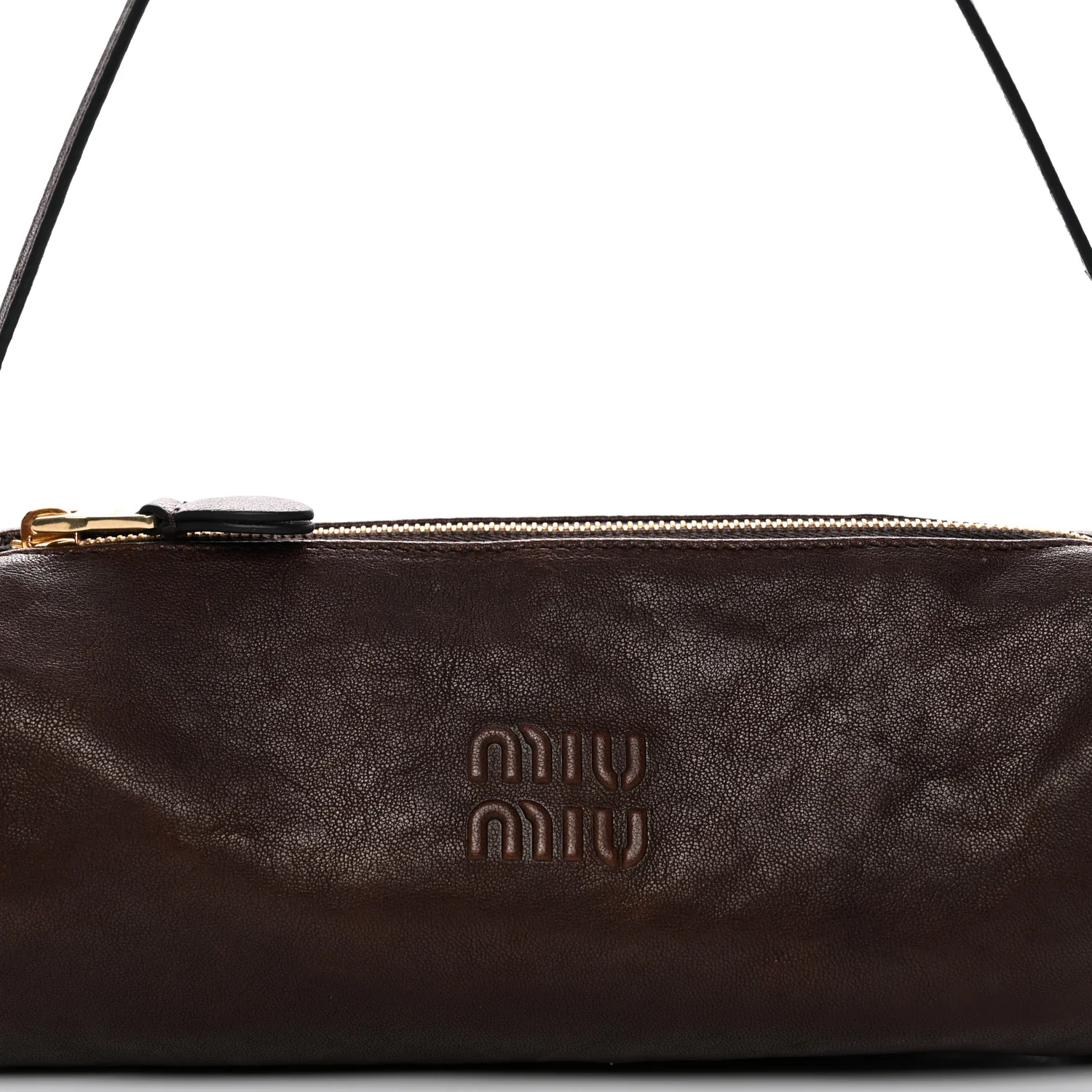 Nappa Aviator Mini Pouch Briarwood - Image 8