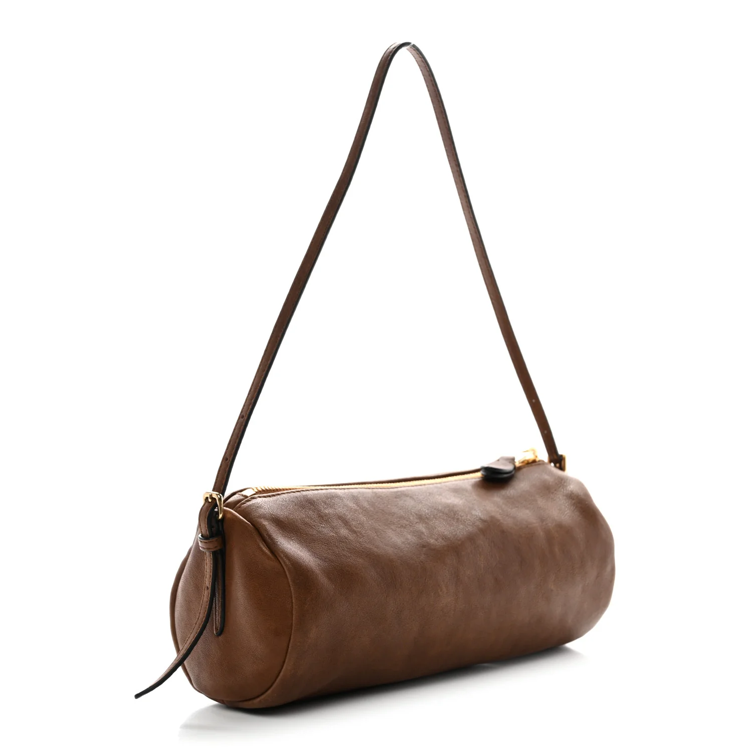 Nappa Aviator Mini Pouch Oak - Image 3