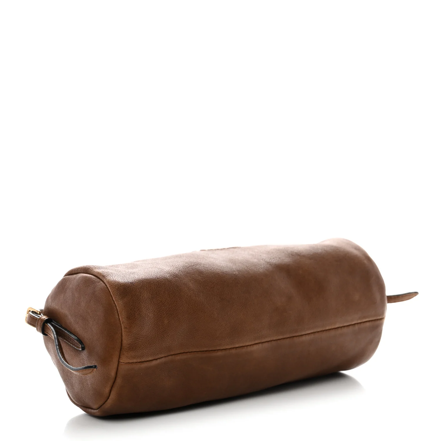 Nappa Aviator Mini Pouch Oak - Image 4