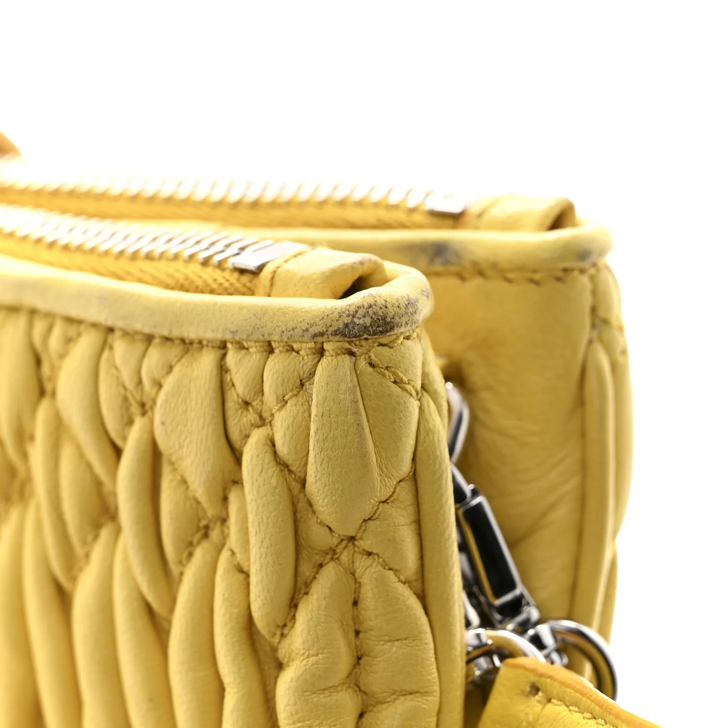 Nappa Matelasse Crystal Clutch Sole - Image 15