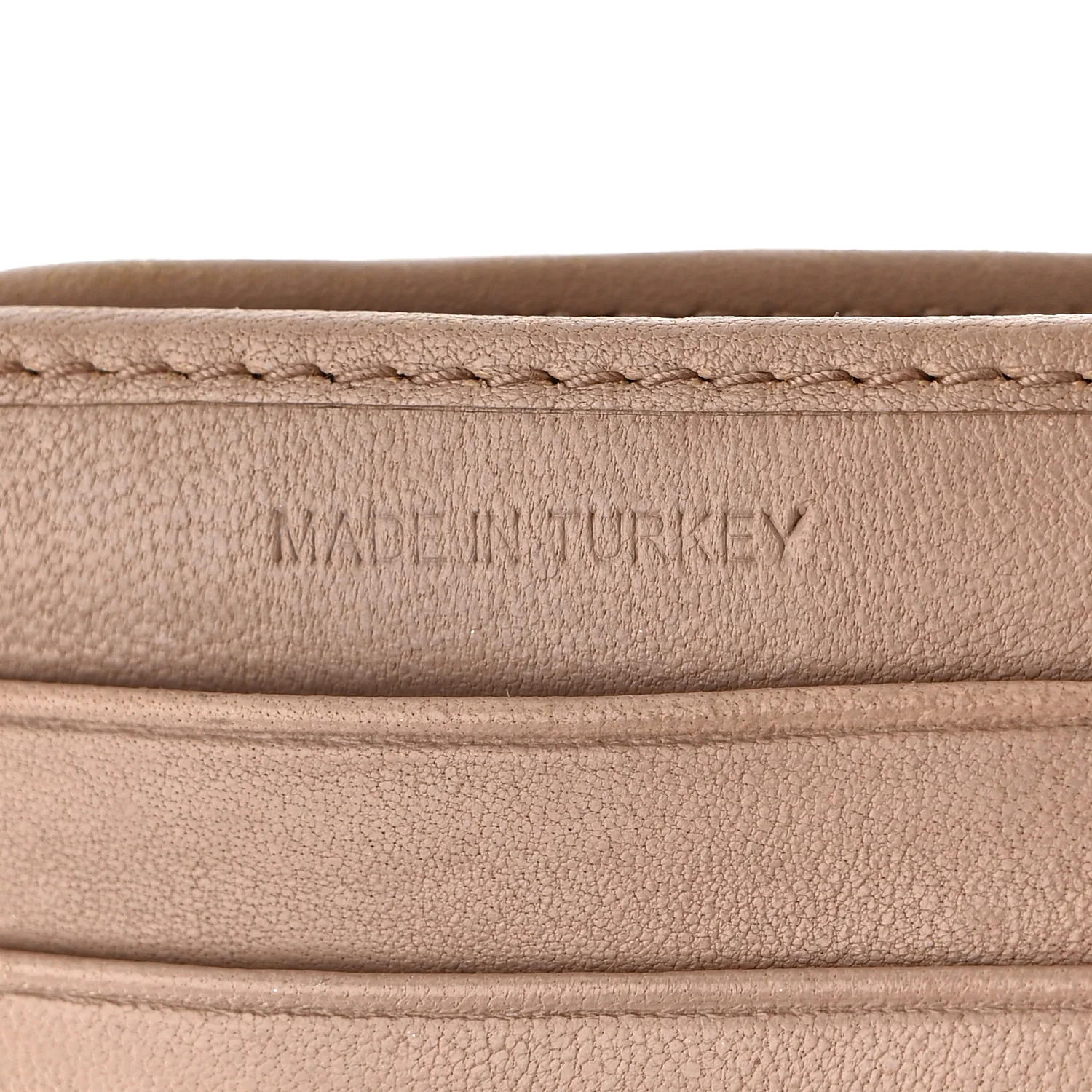 Nappa Matelasse Flap Tri-Fold Wallet Cammeo - Image 8