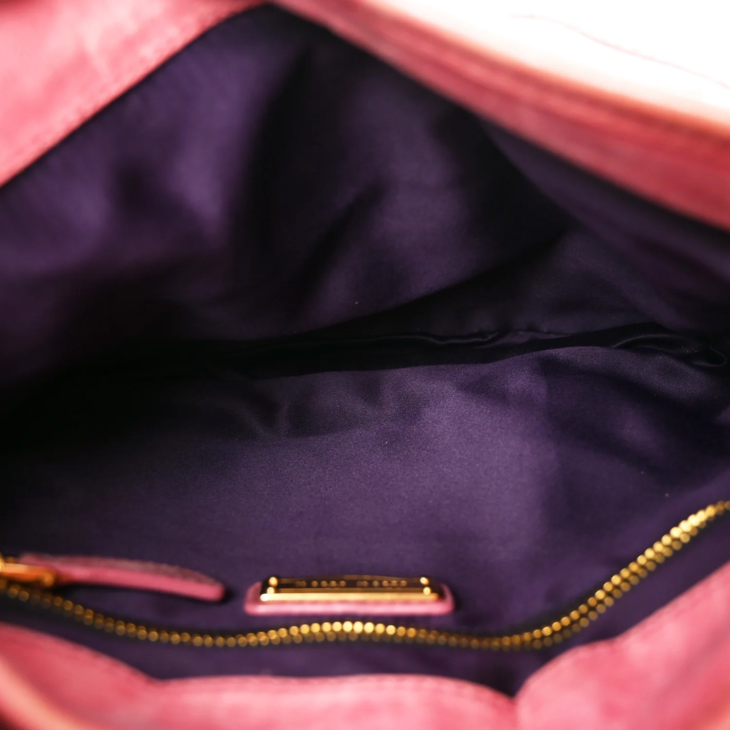 Nappa Matelasse Lux Coffer Hobo Begonia - Image 5