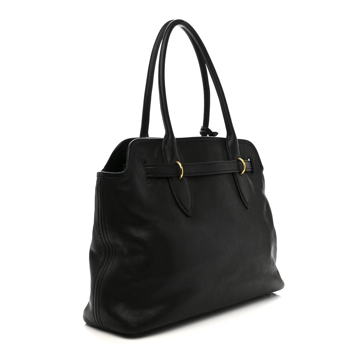 Nappa Medium Aventure Bag Black - Image 3