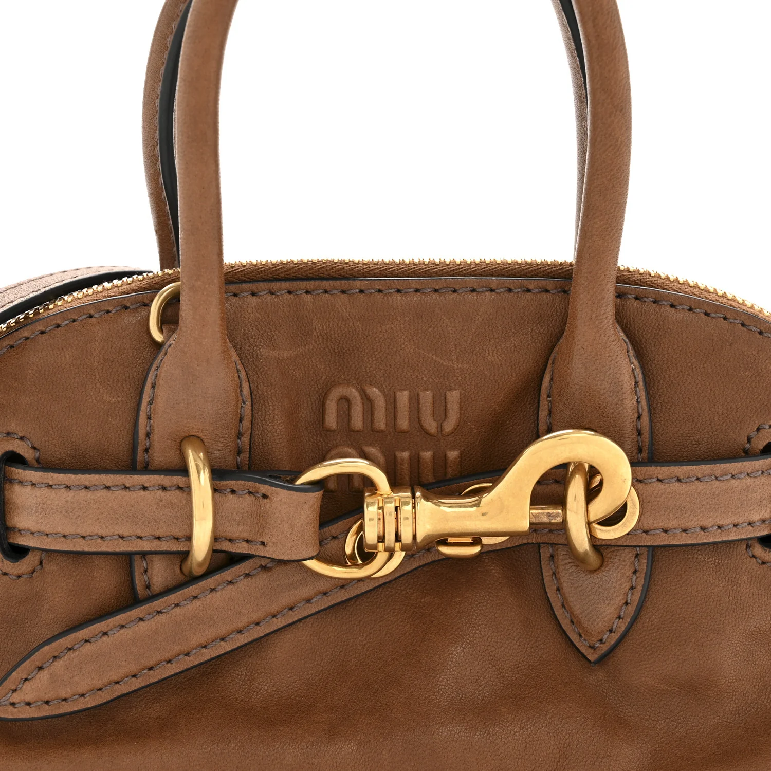 Nappa Mini Aventure Bag Oak - Image 7