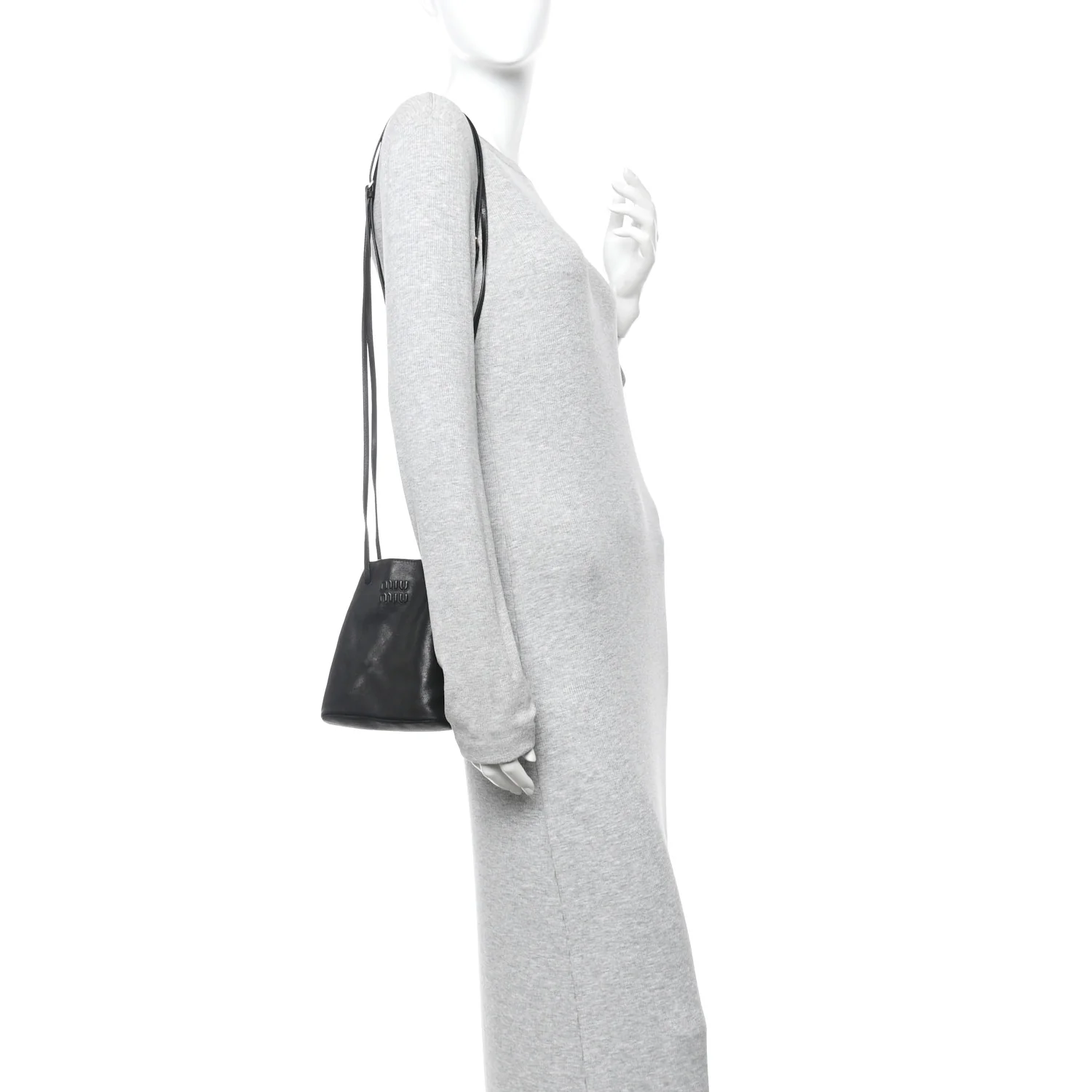 Nappa Mini Bag Black - Image 2