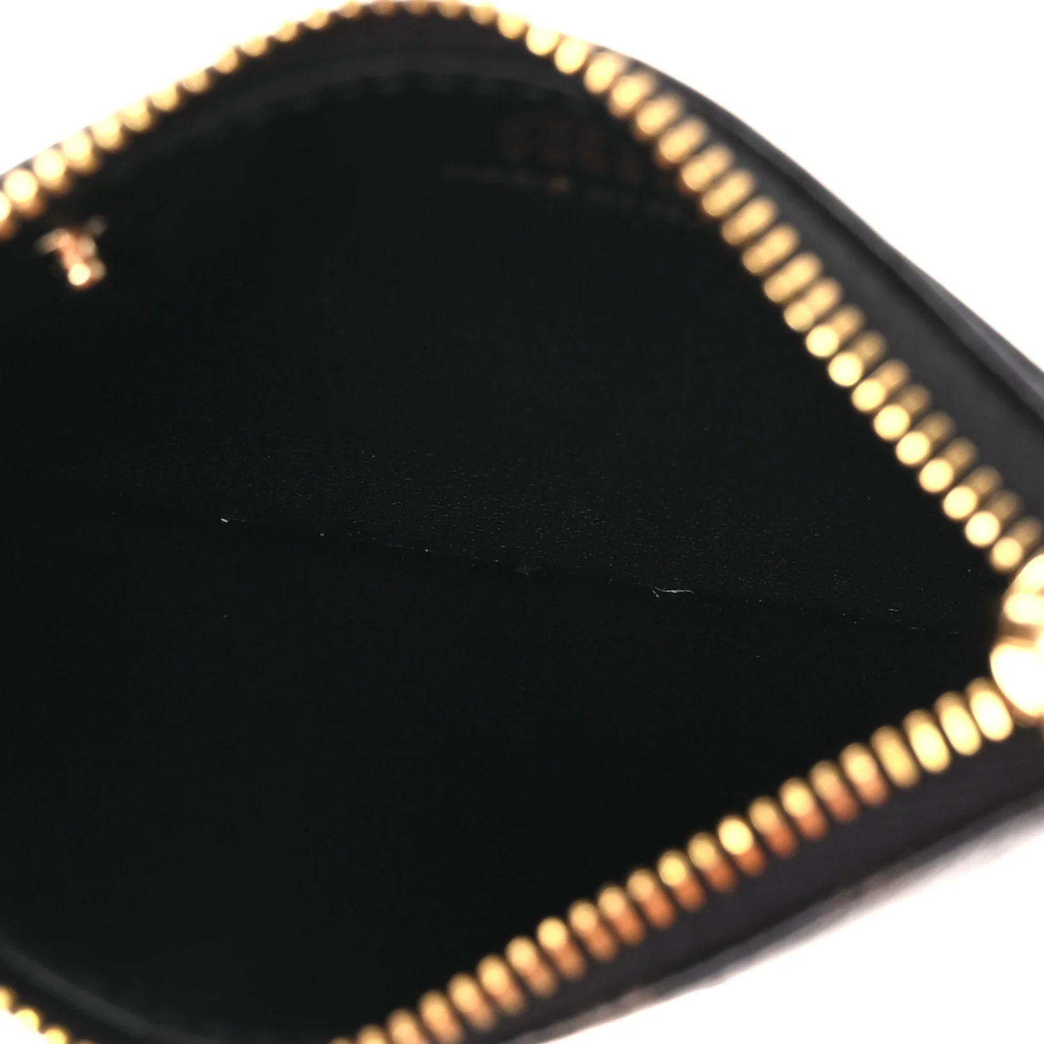 Nappa Old Zip Card Case Cafe - Image 6