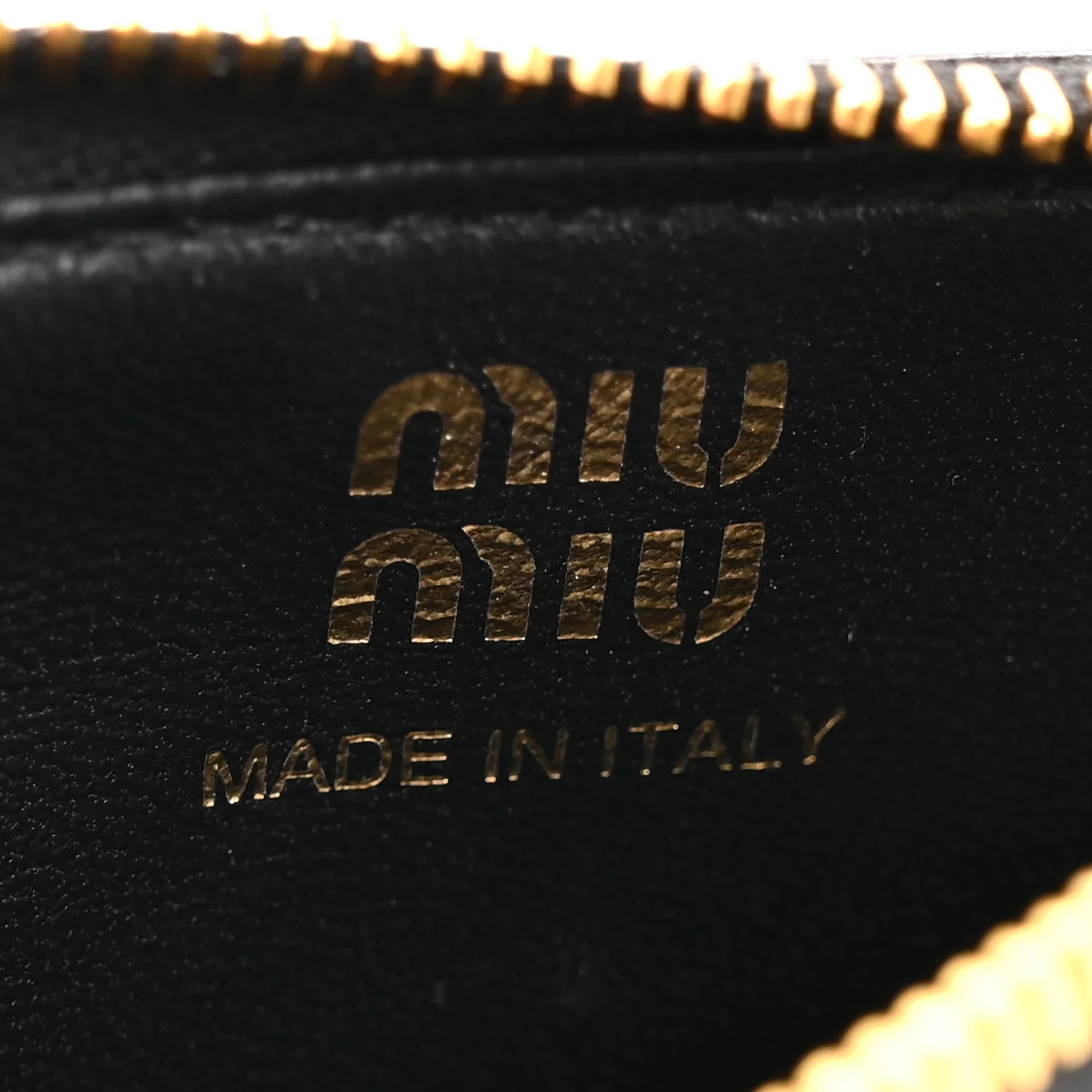 Nappa Old Zip Card Case Cafe - Image 6