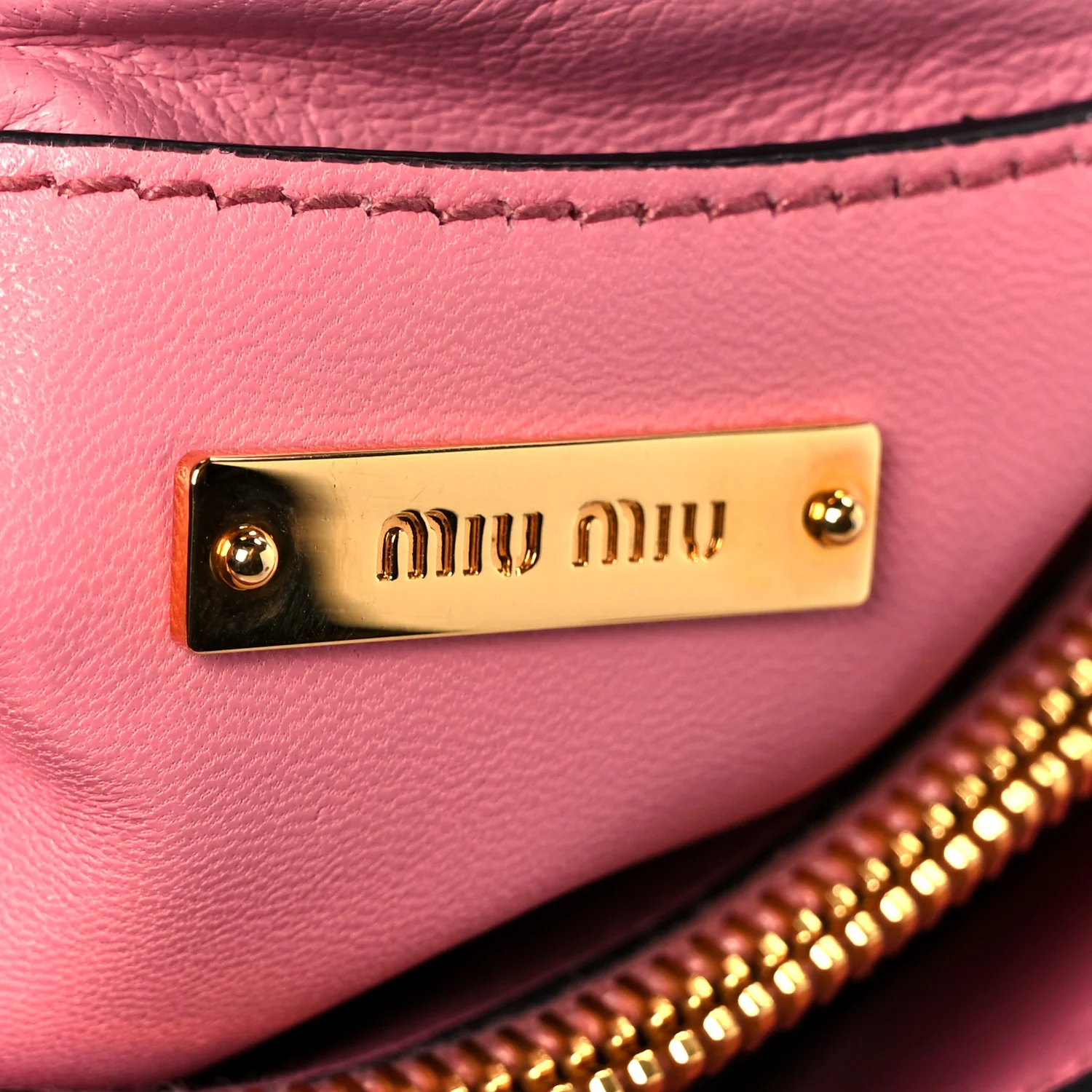 Nappa Padded Top Handle Bag Geranio - Image 7