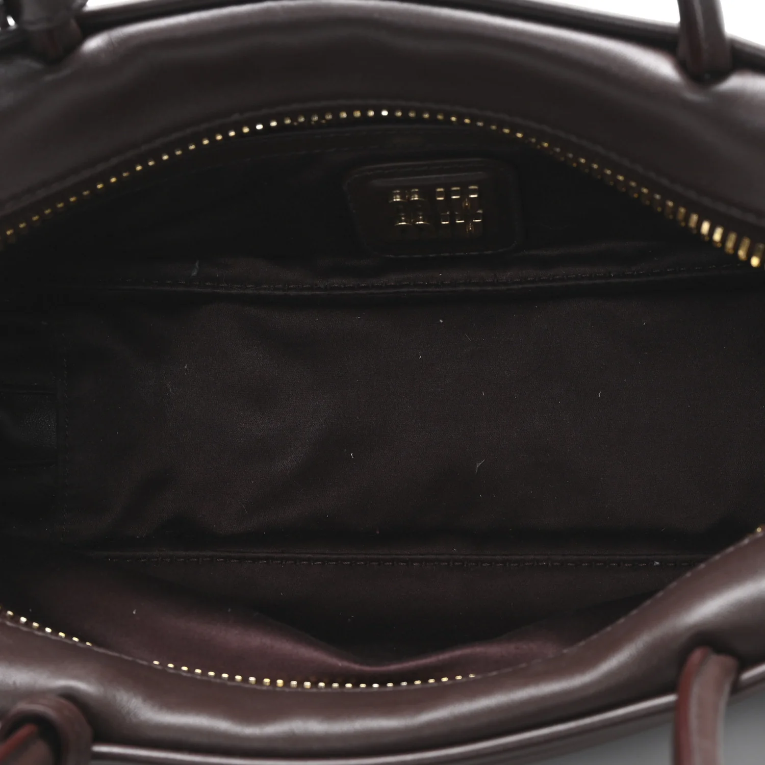 Nappa Small Beau Top Handle Bag Briarwood - Image 5