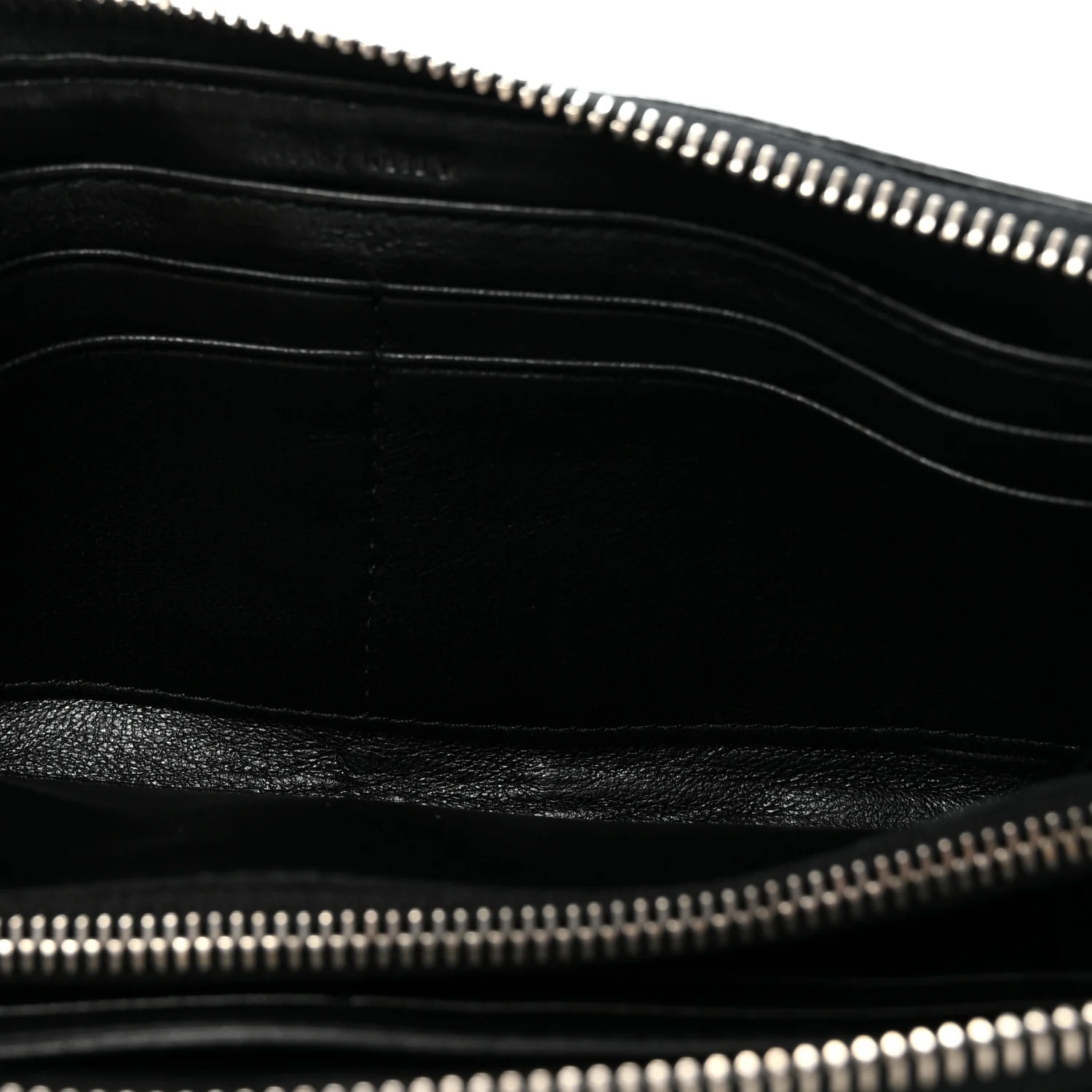 Patent Bow Flap Wallet Green Black - Image 5