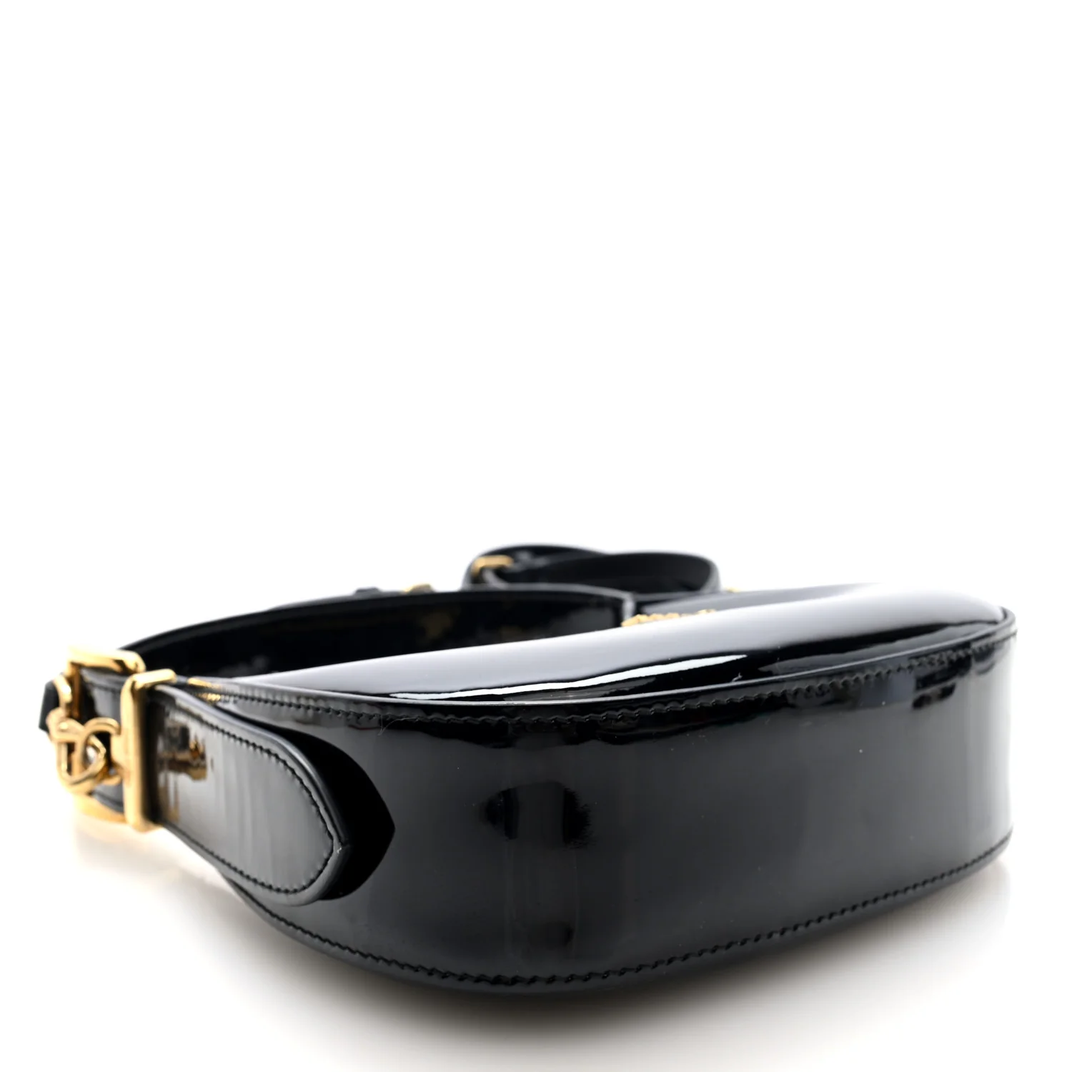 Patent Mini Hobo Black - Image 4