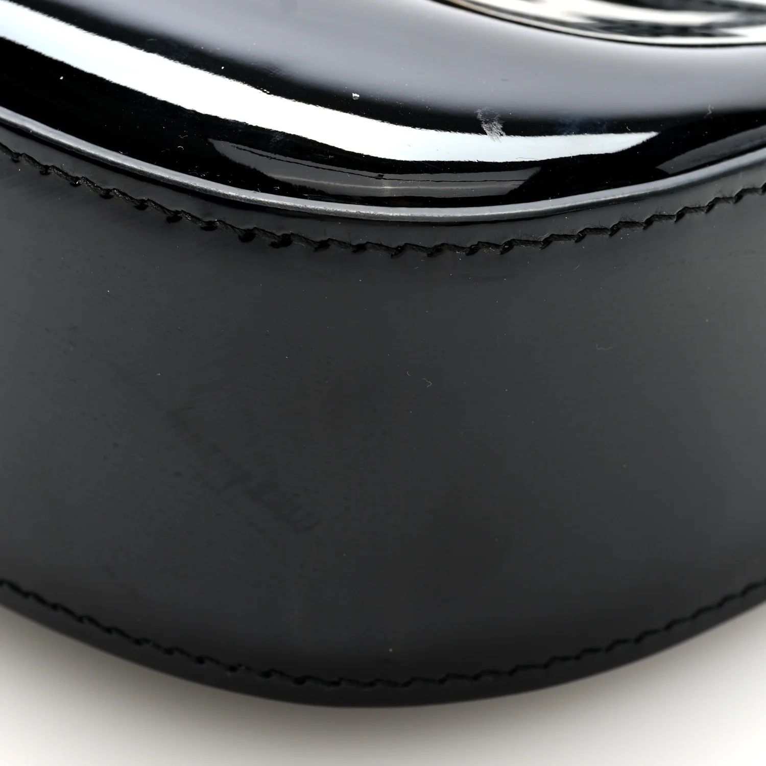 Patent Mini Hobo Black - Image 9