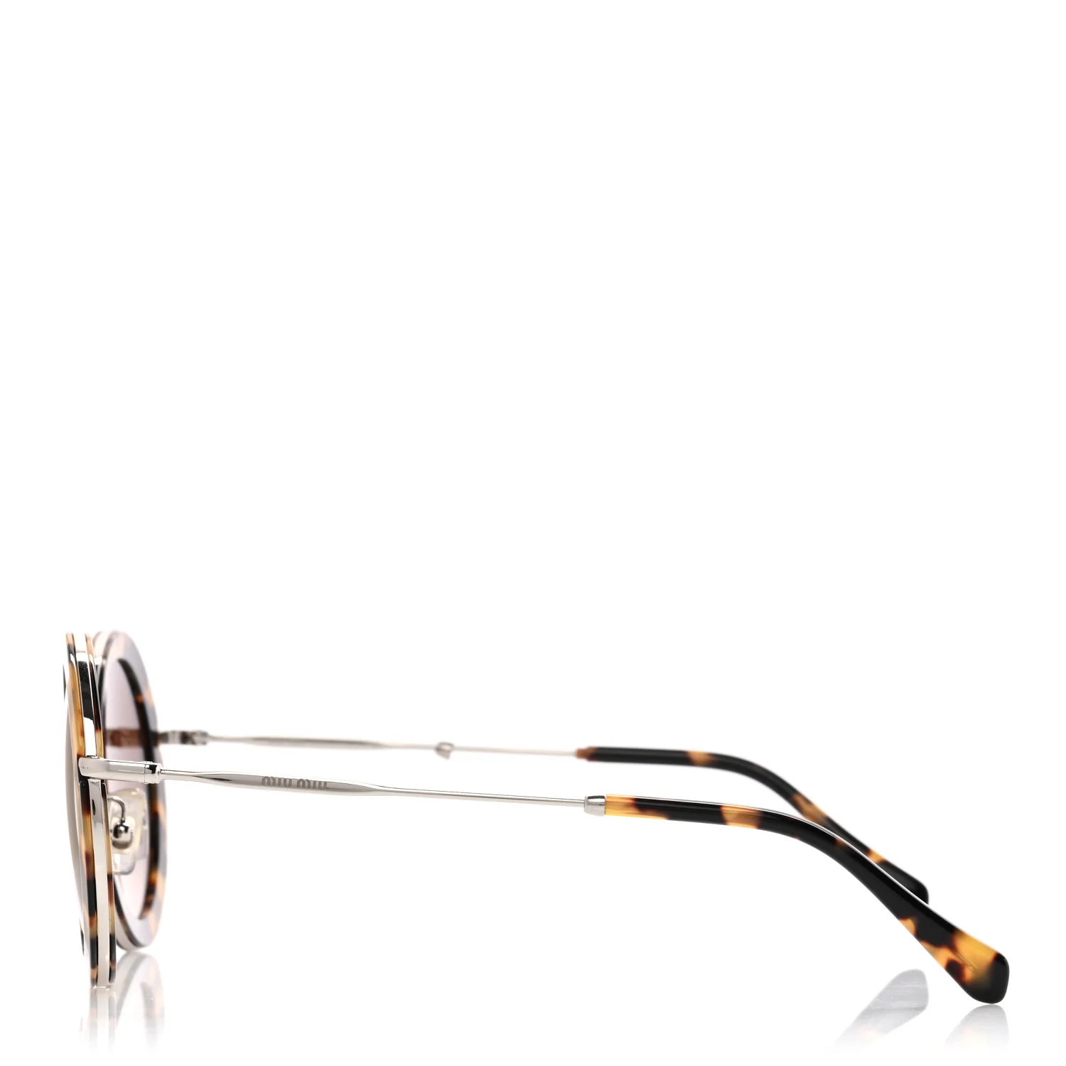Round Sunglasses SMU59U Tortoise - Image 3