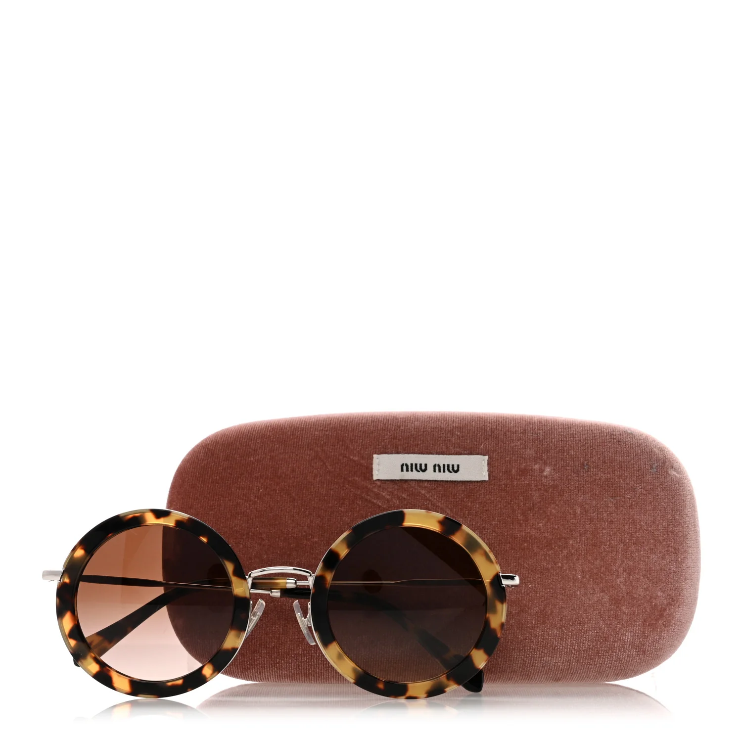 Round Sunglasses SMU59U Tortoise - Image 8