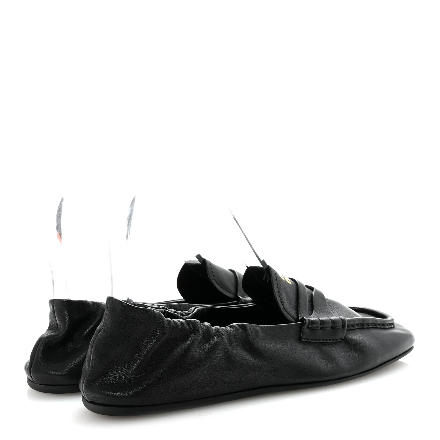 Ruches Nappa Loafer 38 Black - Image 5