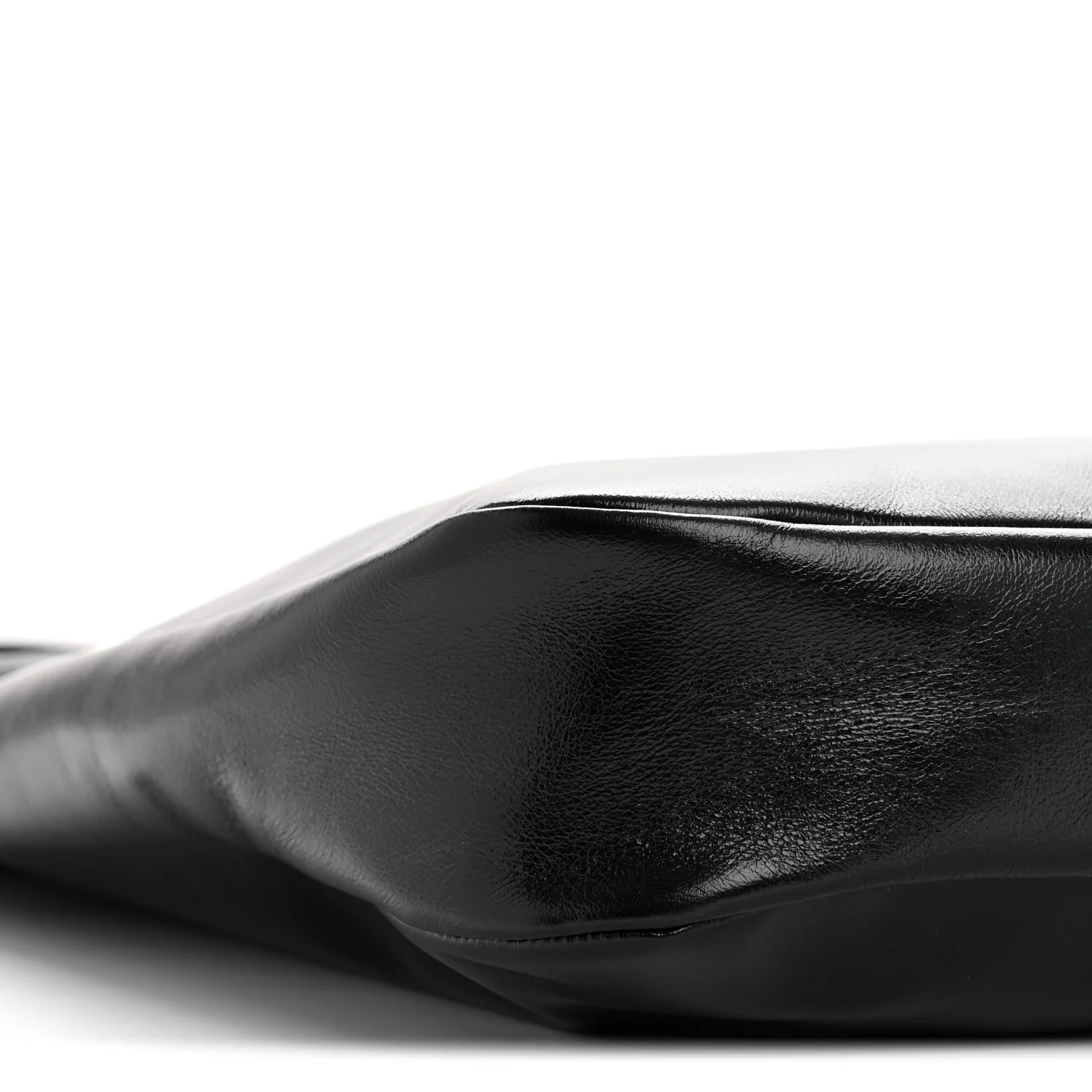 Shiny Softy Calfskin Ivy Bag Black - Image 8