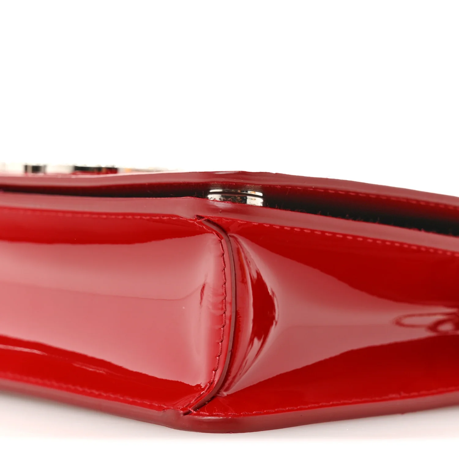 Vernice Crystal Wallet On Chain Rosso - Image 10