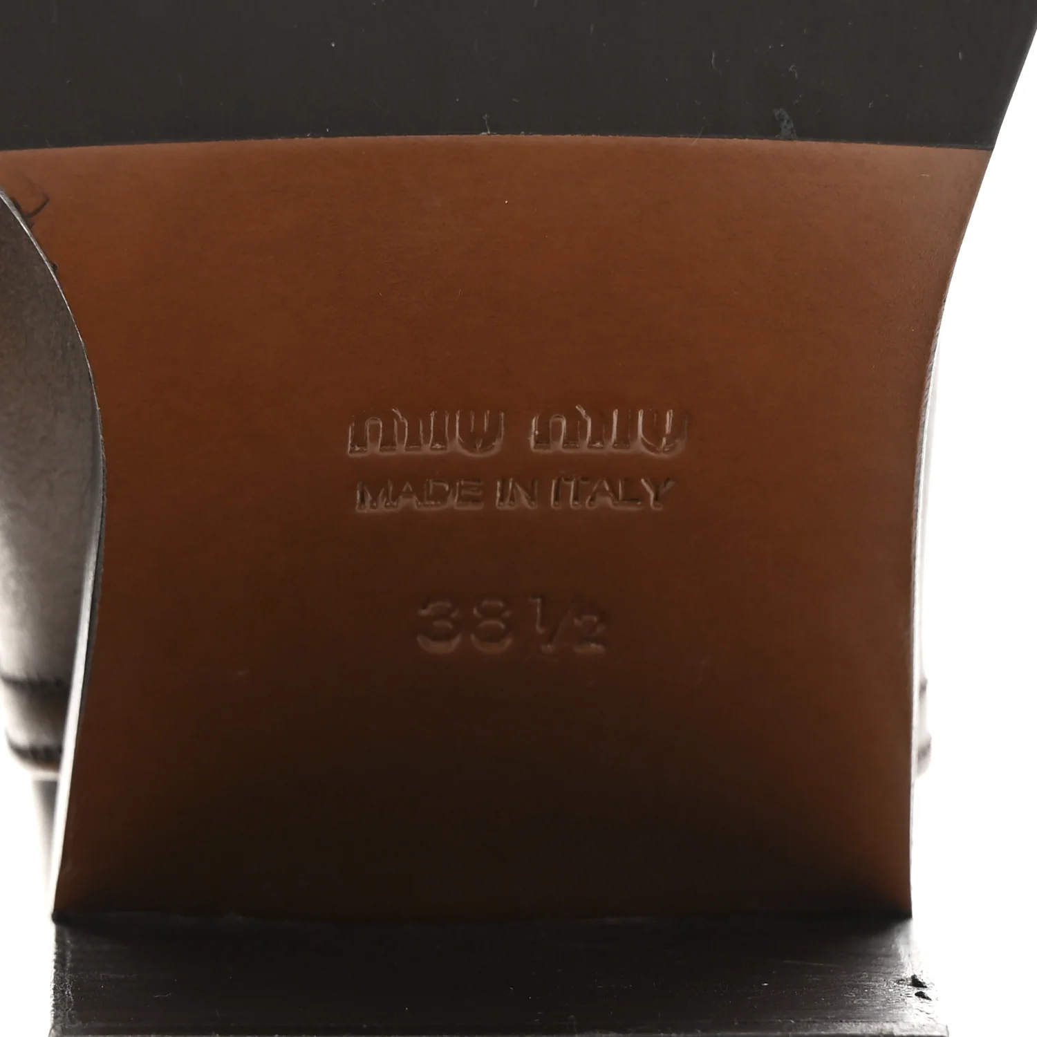 Vitello Fume Moto Booties 38.5 Bruciato - Image 7