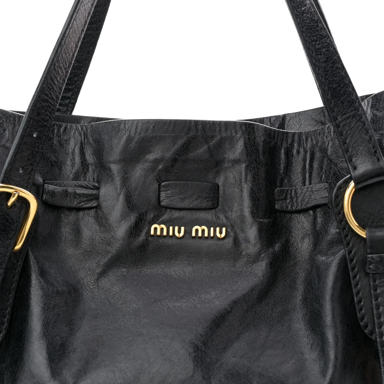 Vitello Lux Peggy Bow Tote Black - Image 14