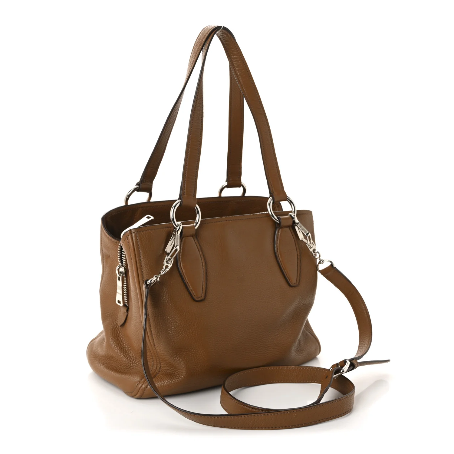 Vitello Phenix Shopping Tote Cannella - Image 3