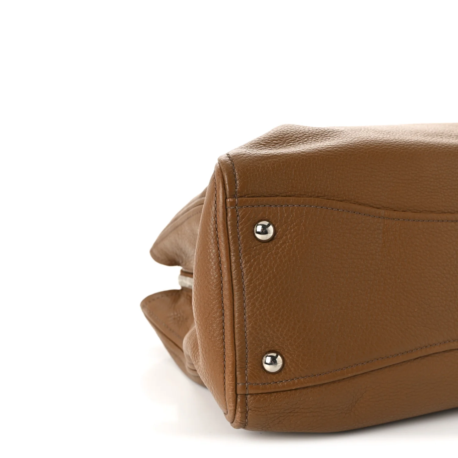 Vitello Phenix Shopping Tote Cannella - Image 8