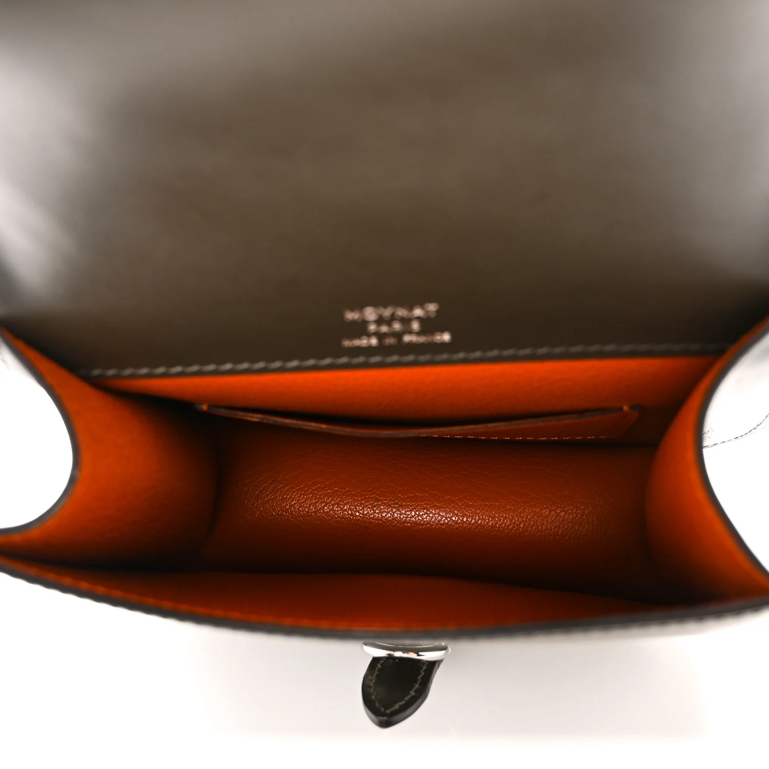Box Calfskin Sac Mignon Kaki - Image 5