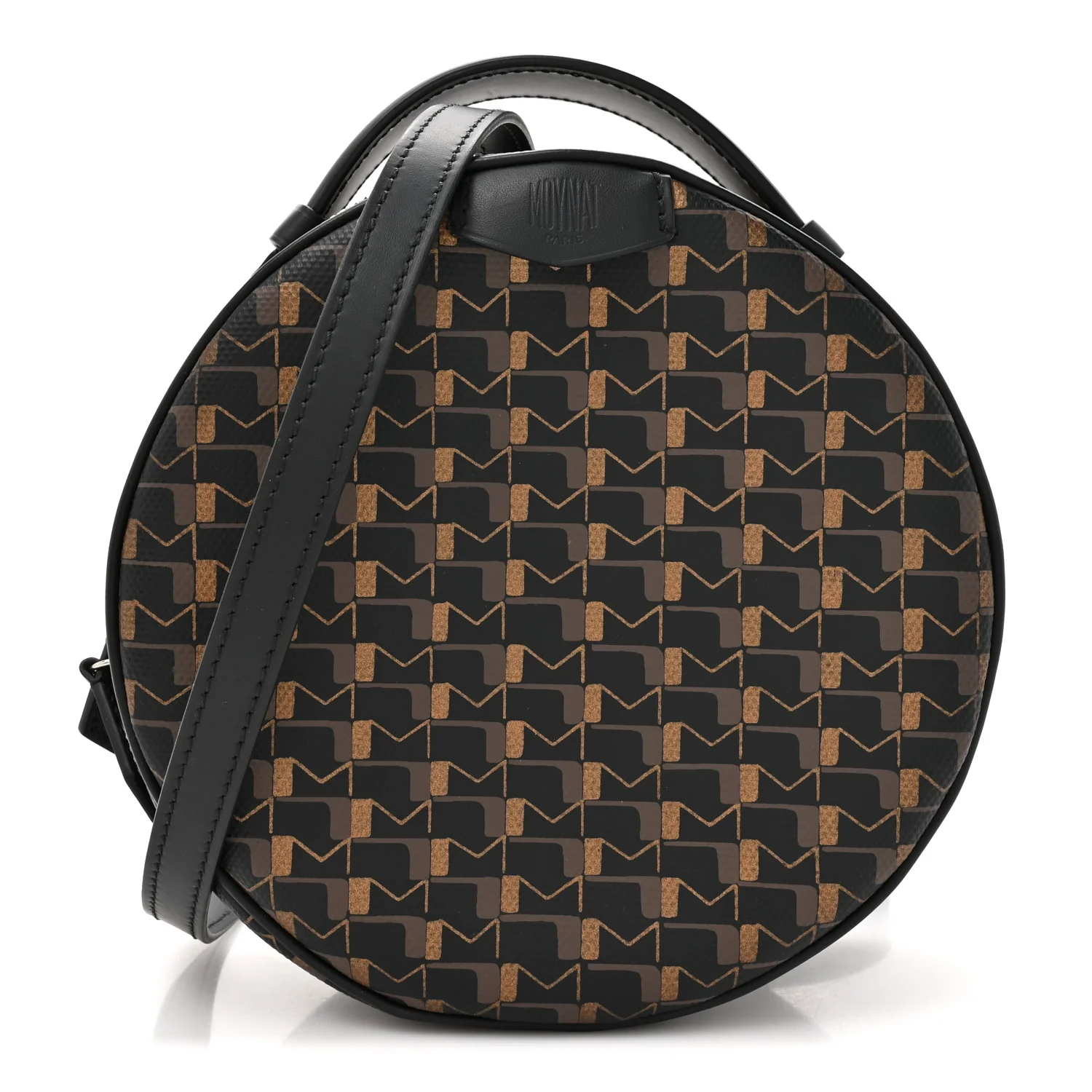 Canvas 1920 Oh! Small Yoyo Crossbody Bag Carbon Bronze Cognac