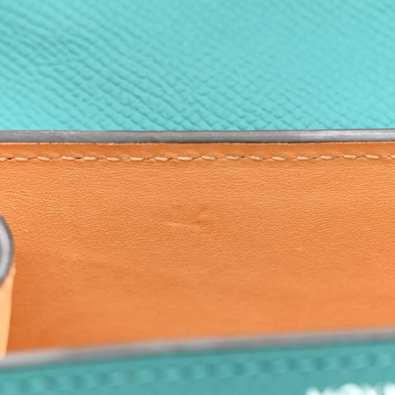 Carat Calfskin Gabrielle Nano Lagoon - Image 11