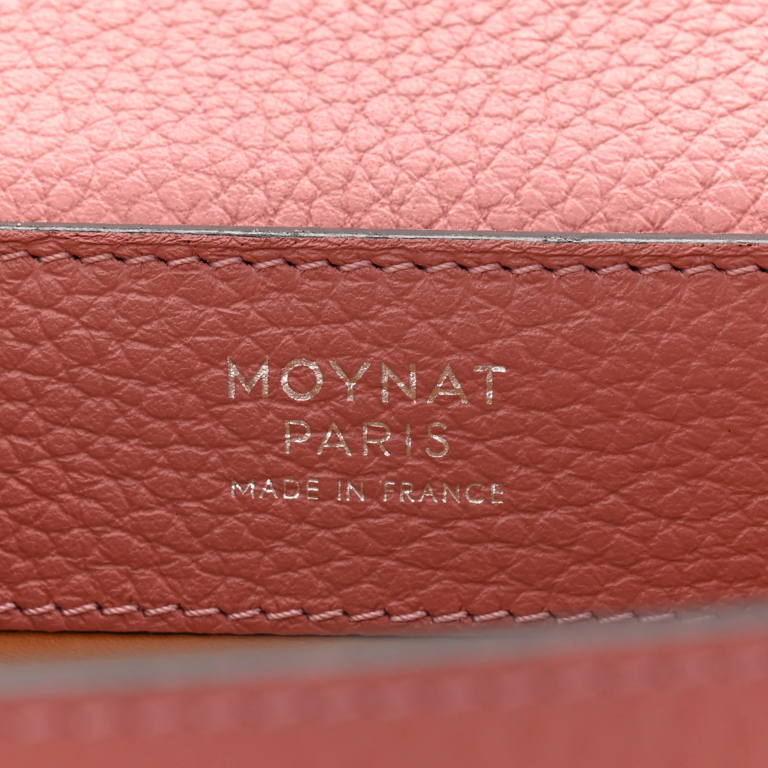 Carat Calfskin Rejane PM Rose Ocean - Image 6