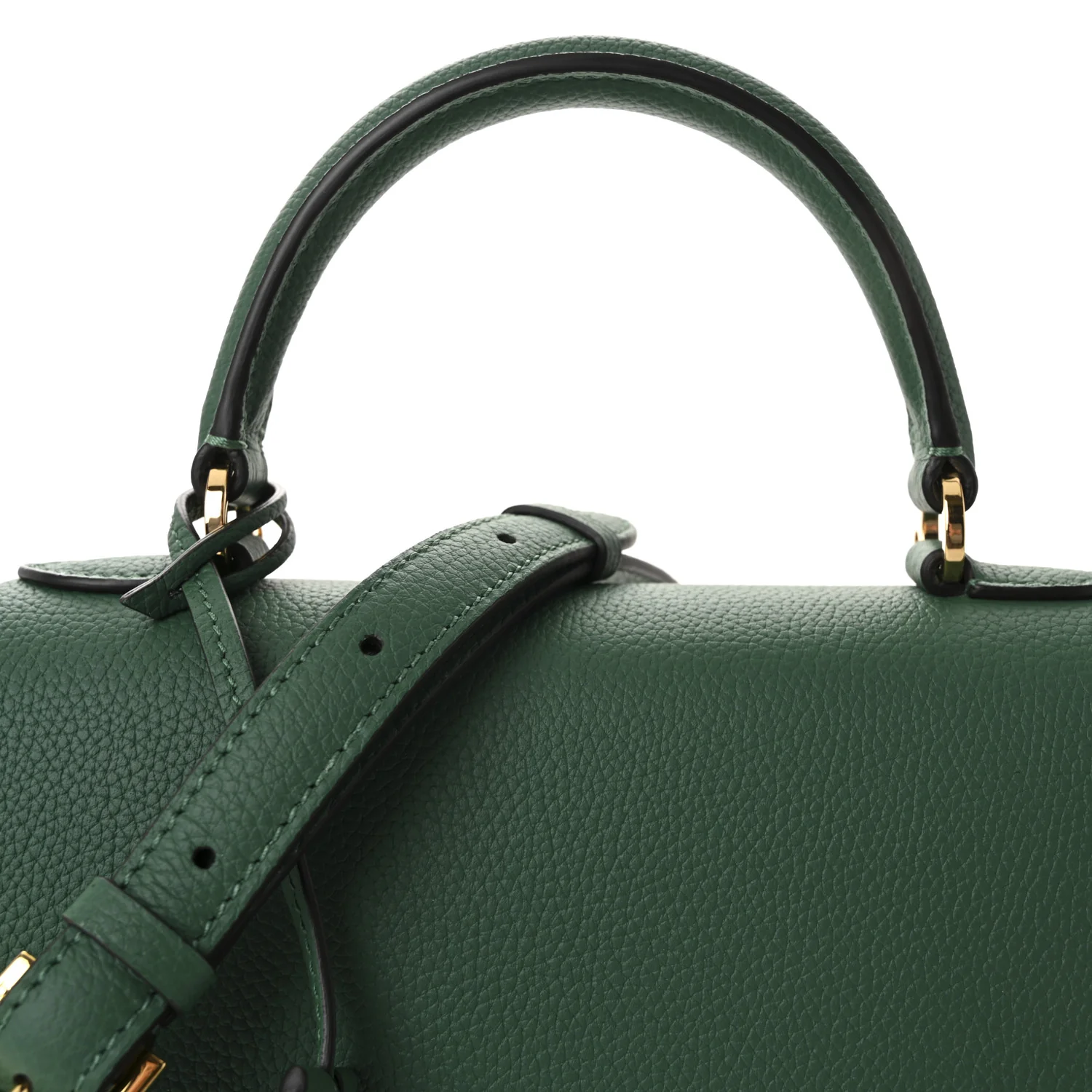Taurillon Blush Rejane PM Emerald - Image 7