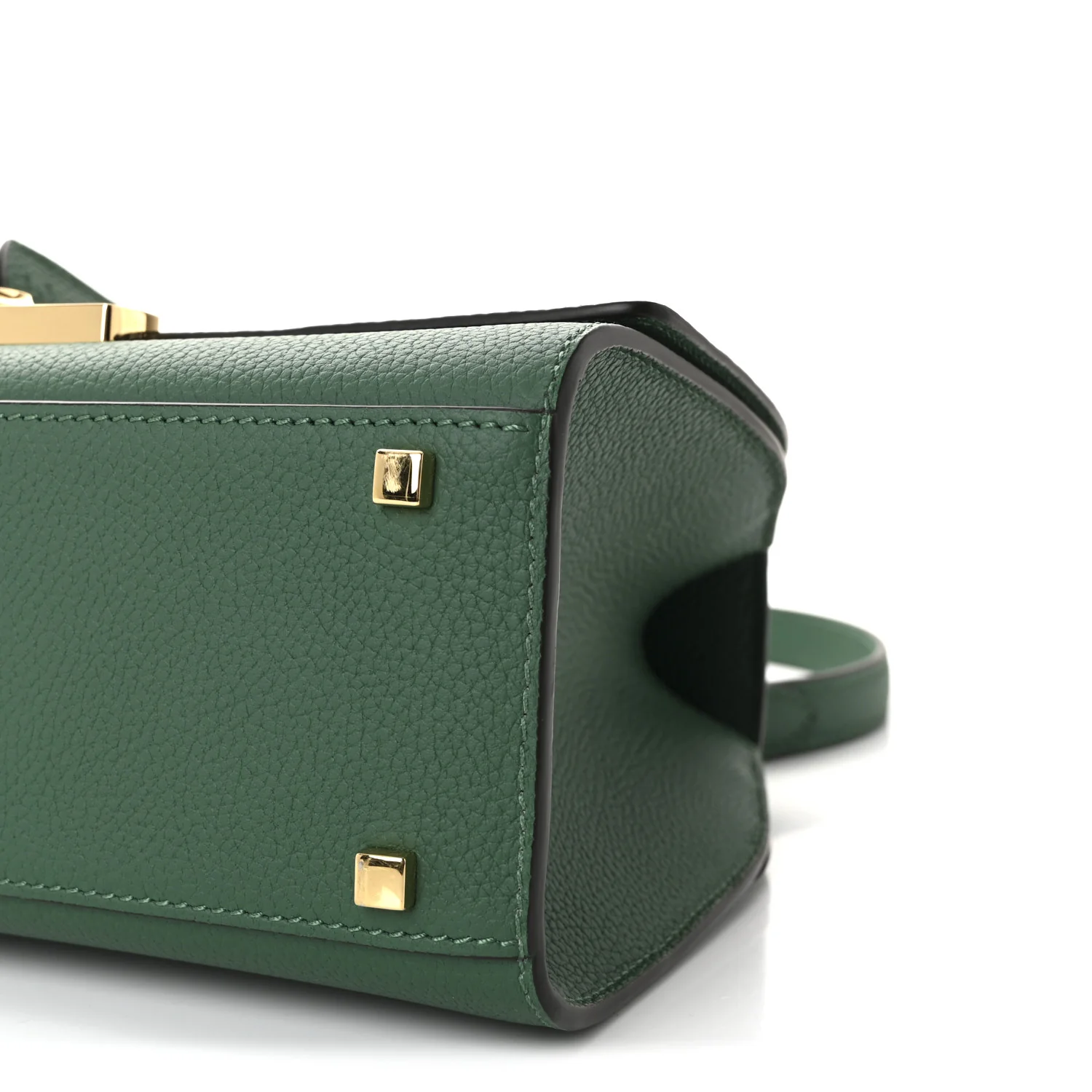 Taurillon Blush Rejane PM Emerald - Image 9