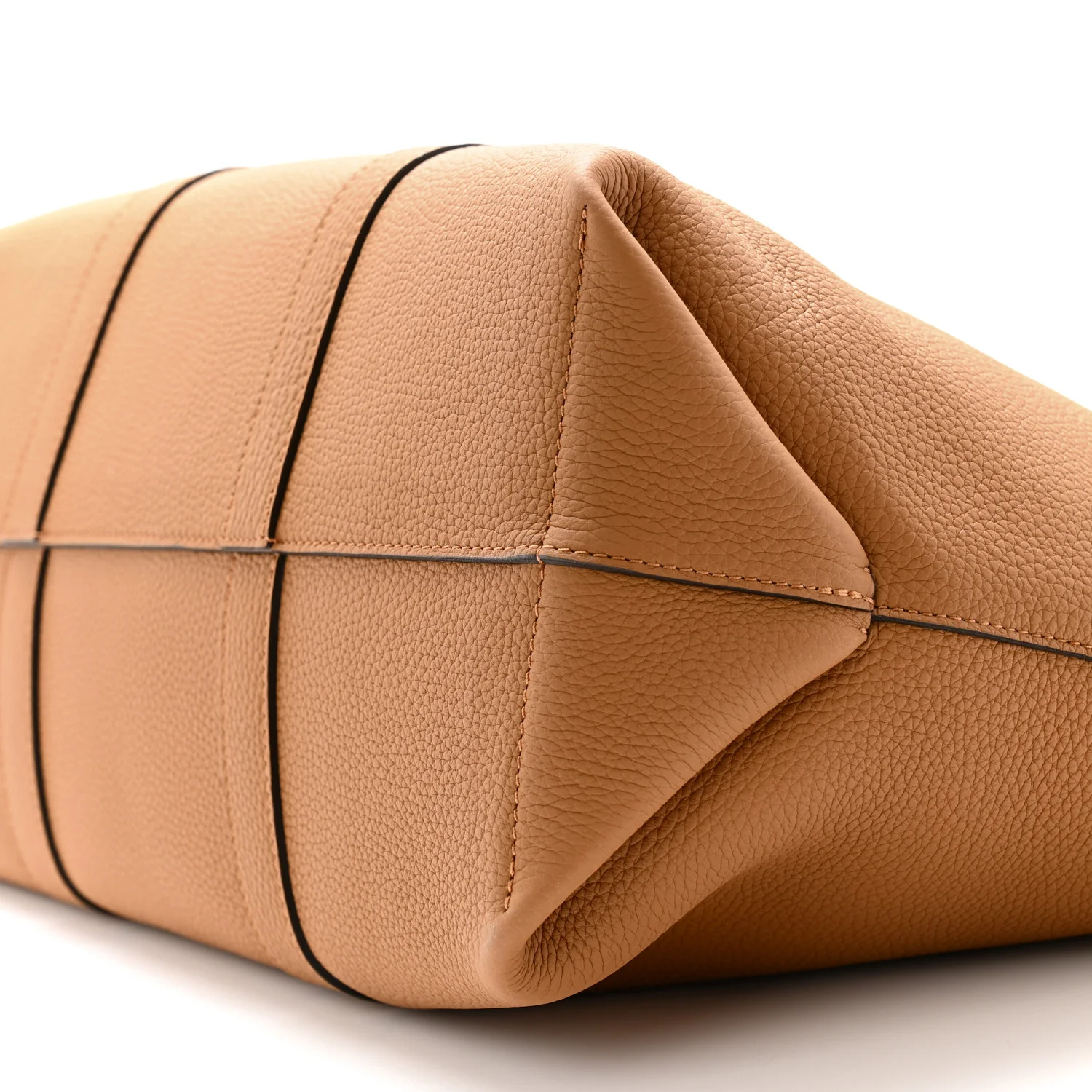 Taurillon Duo Cabas MM Tote Camel Flame - Image 10