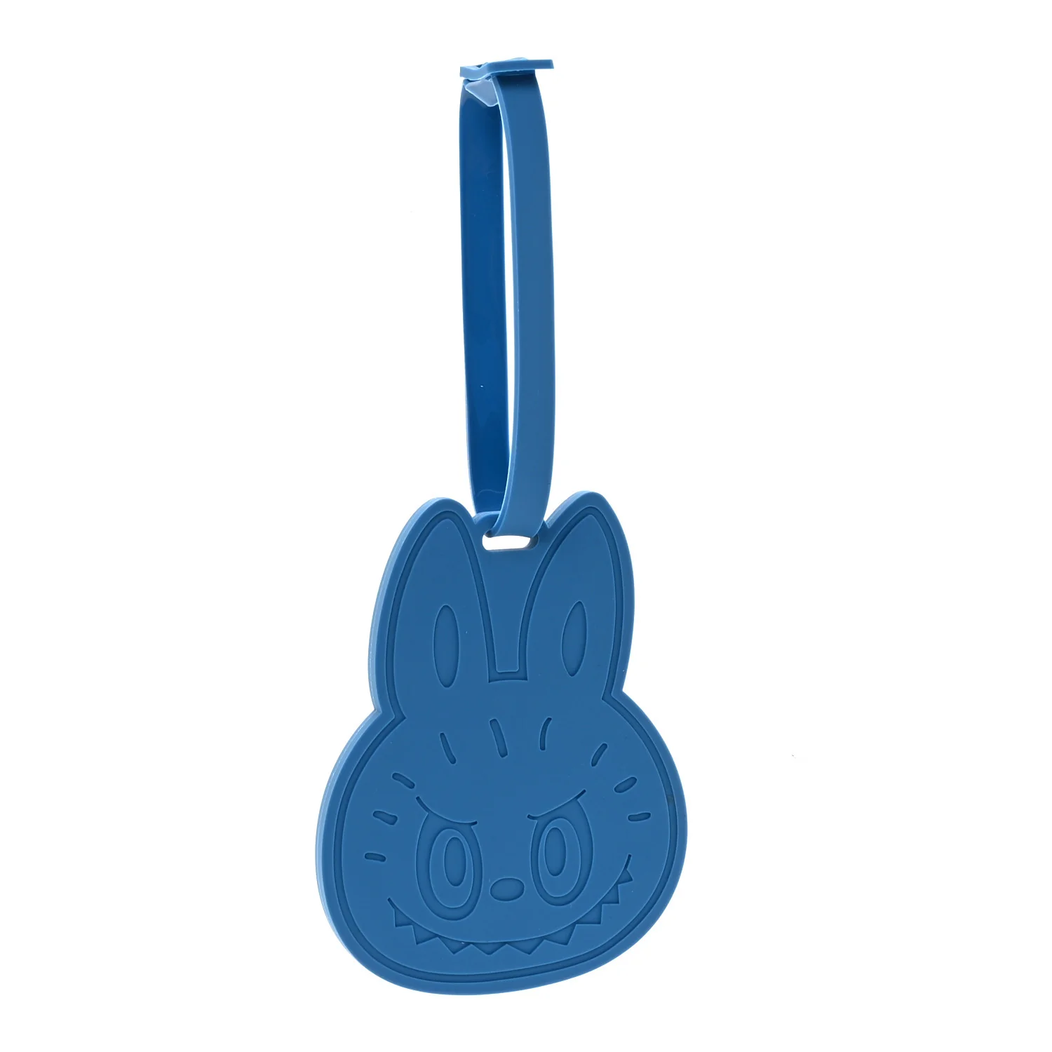X KASING LUNG Rubber Labubu Bag Charm Blue