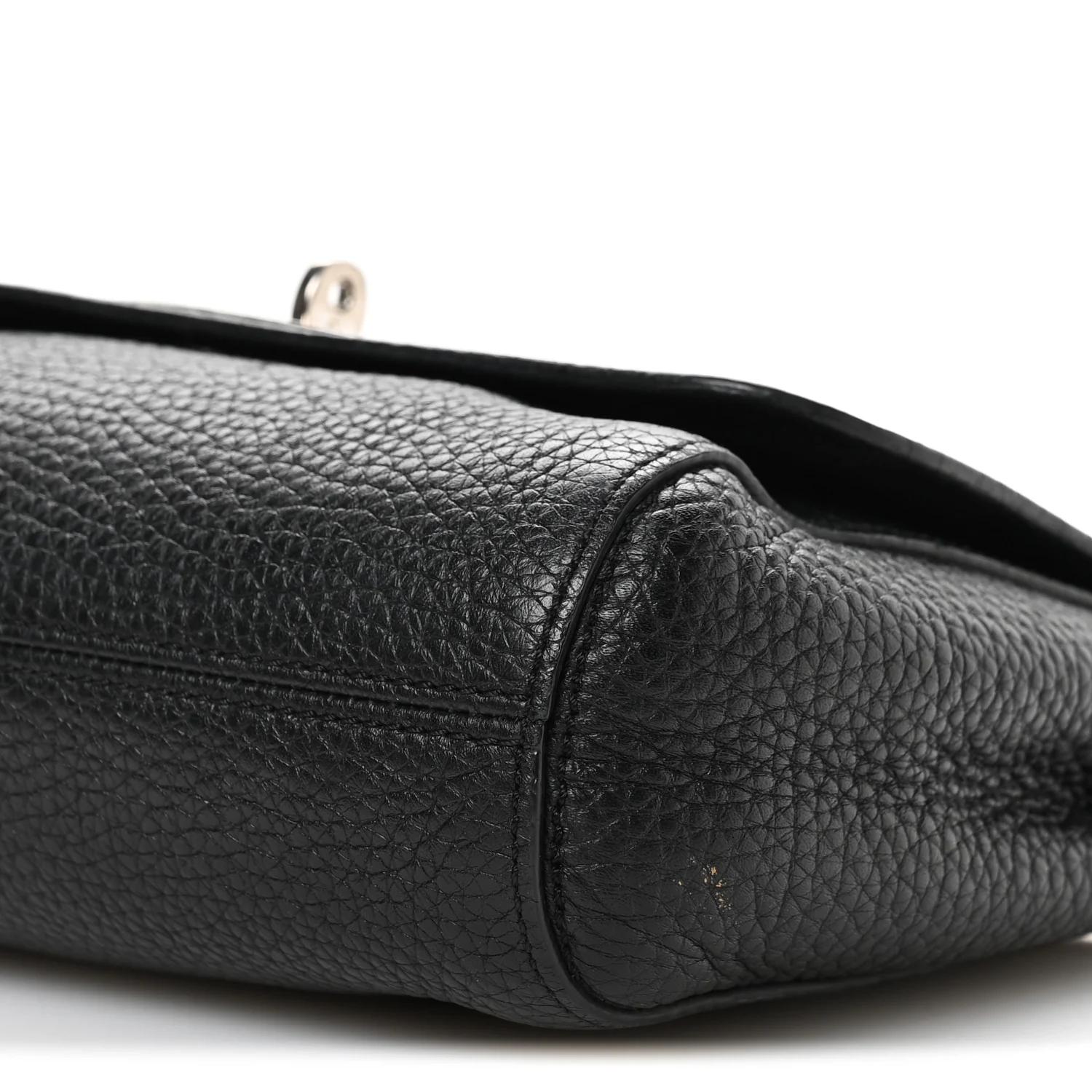 Classic Grain Calfskin Mini Lily Black - Image 11