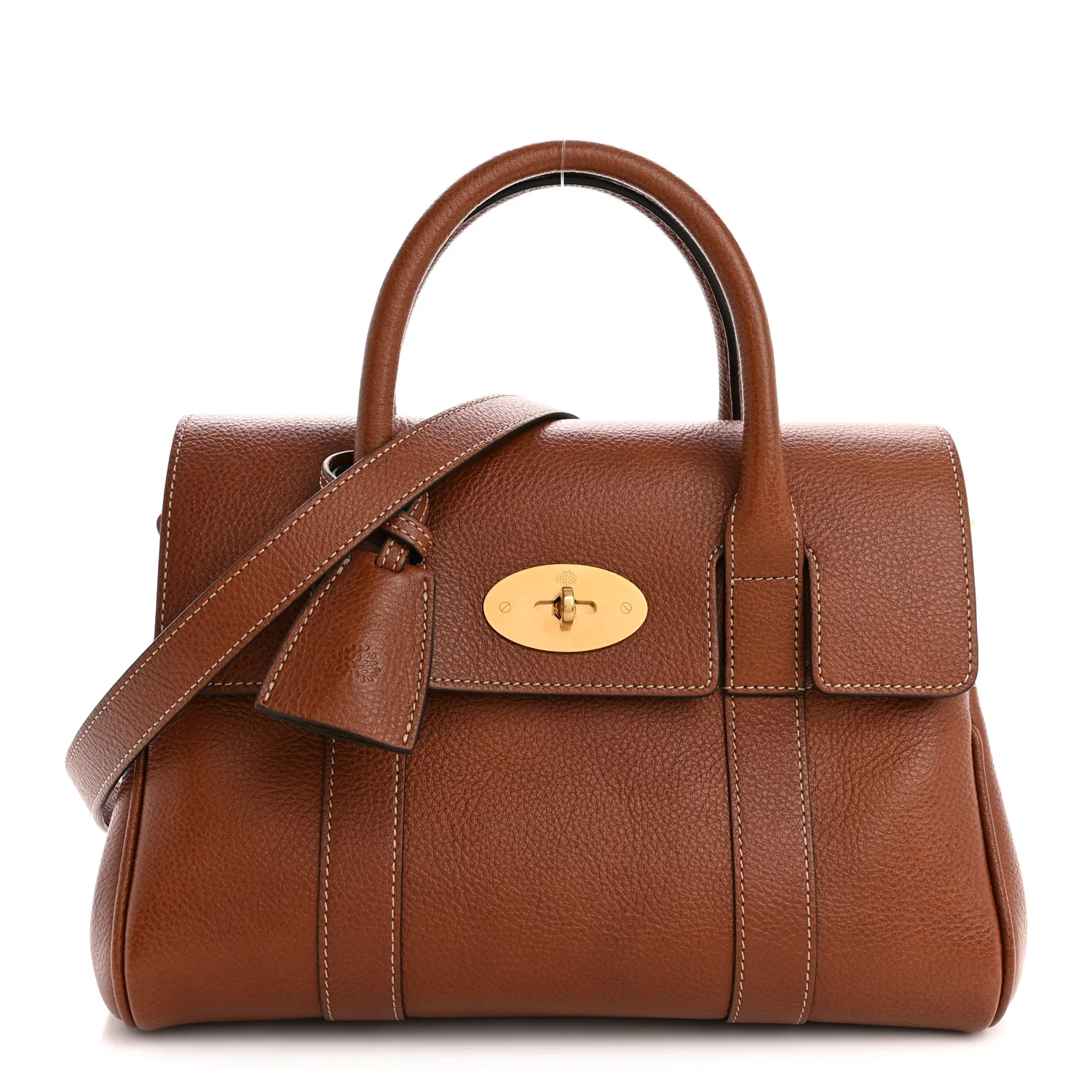 Classic Grain Small Bayswater Satchel Oak