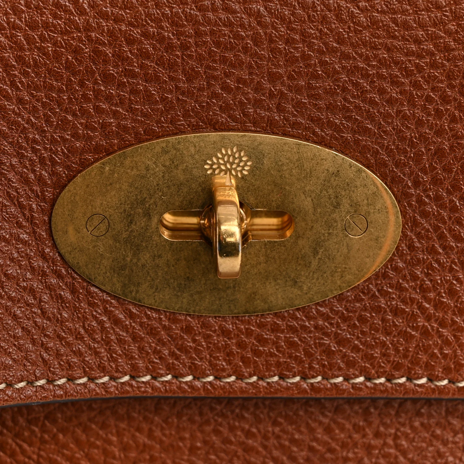 Classic Grain Small Bayswater Satchel Oak - Image 11