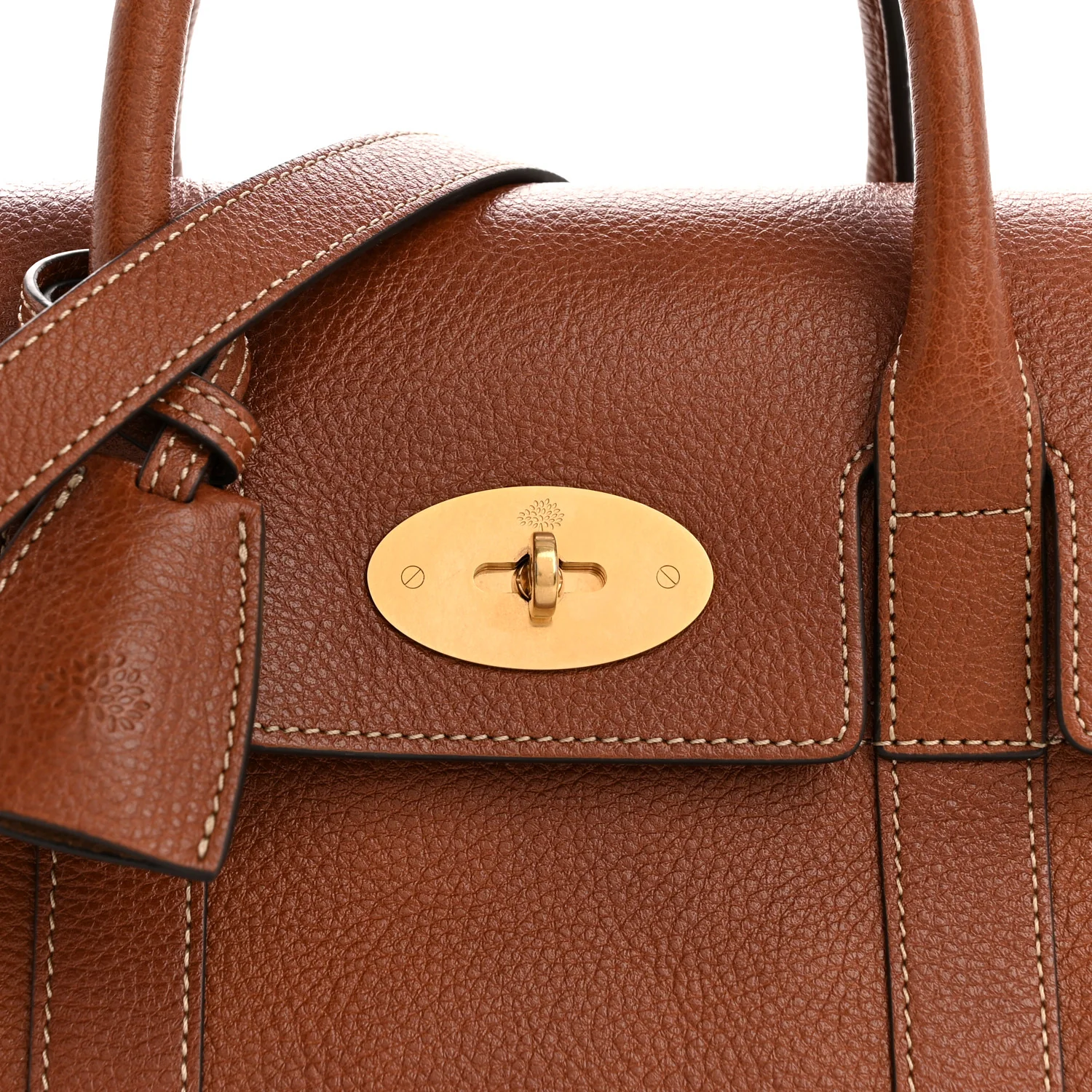 Classic Grain Small Bayswater Satchel Oak - Image 7