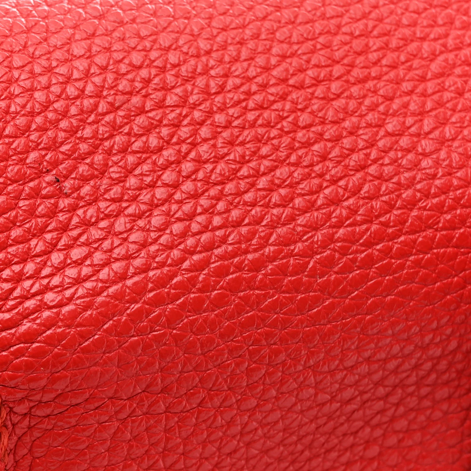 Classic Grain Small Bayswater Satchel Scarlet Red - Image 12