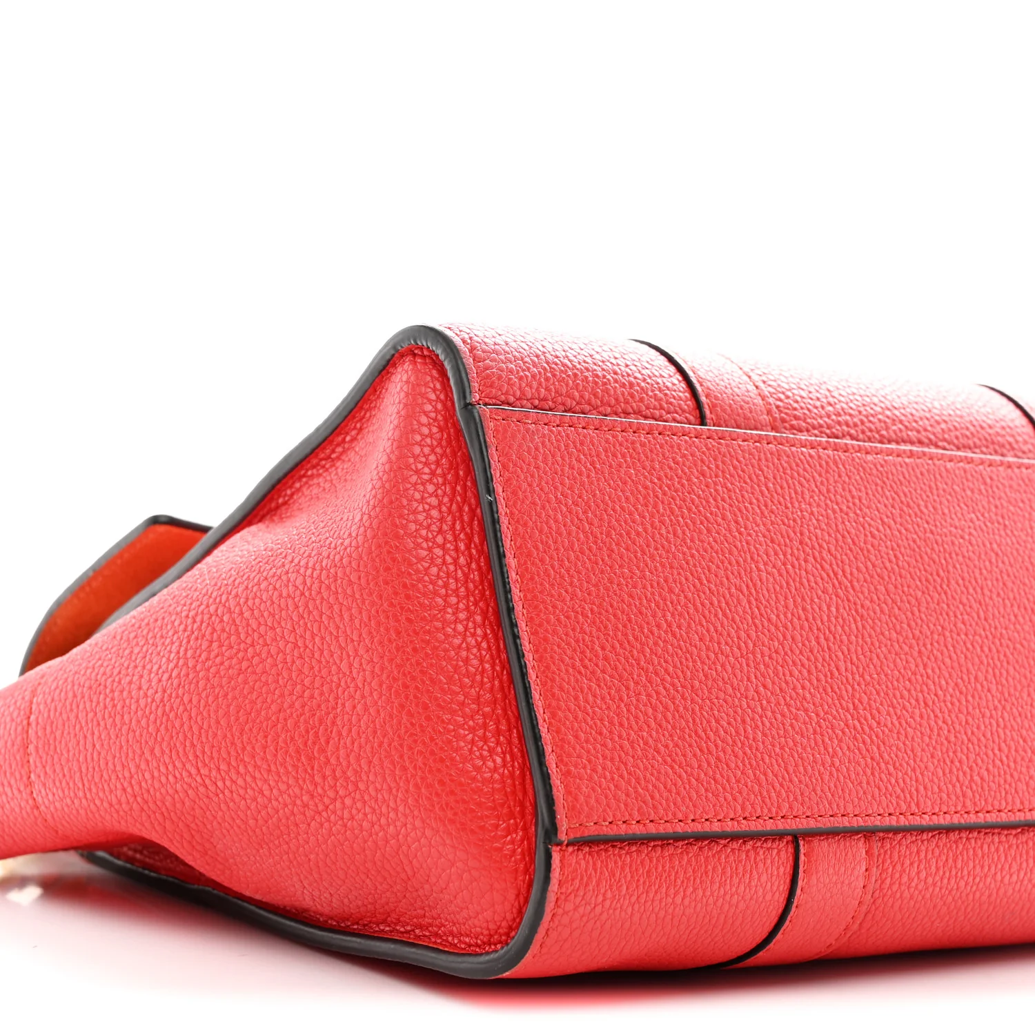 Classic Grain Small Bayswater Satchel Scarlet Red - Image 8